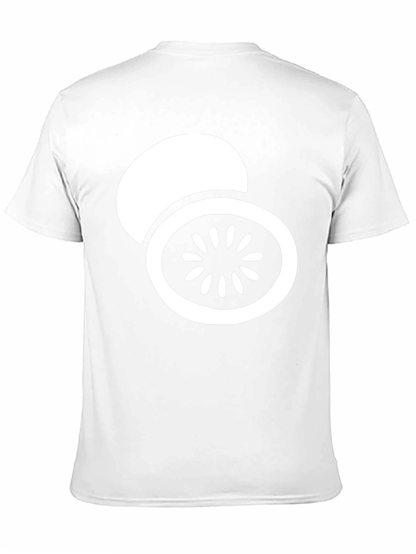 Kiwi Graphic Tee - Black Cotton Casual Shirt