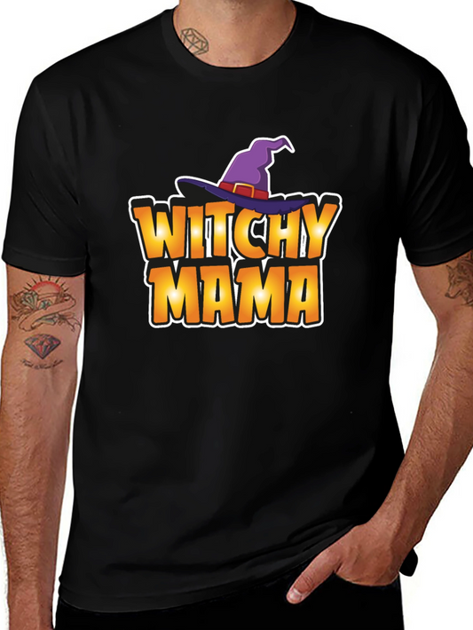 Witchy Mama Graphic Tee - Halloween