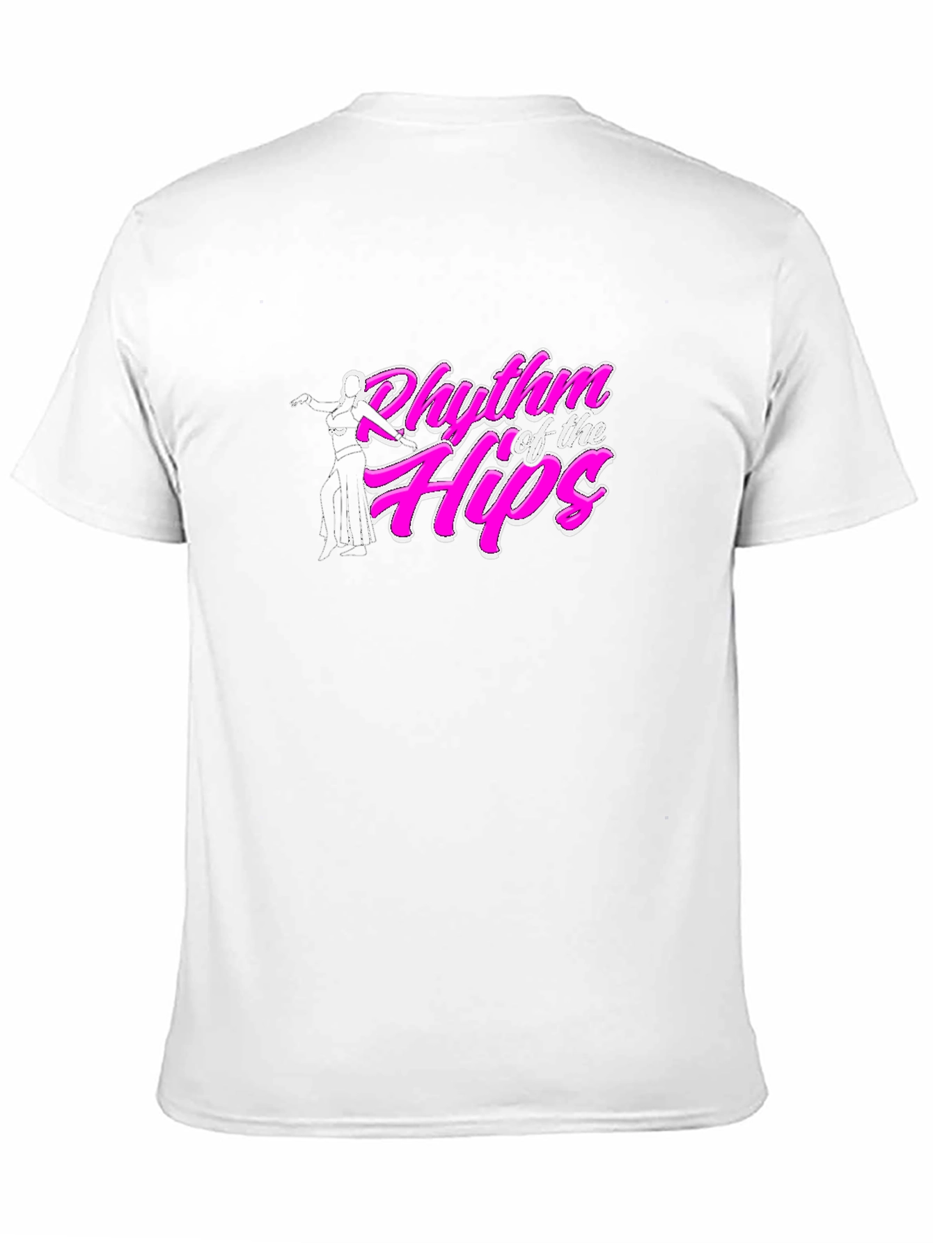 Rhythm of the Hips Black T-Shirt Dance Tee