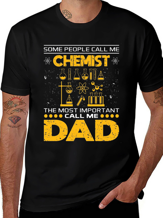 Chemist Dad T-Shirt - Science Fathers Day Gift