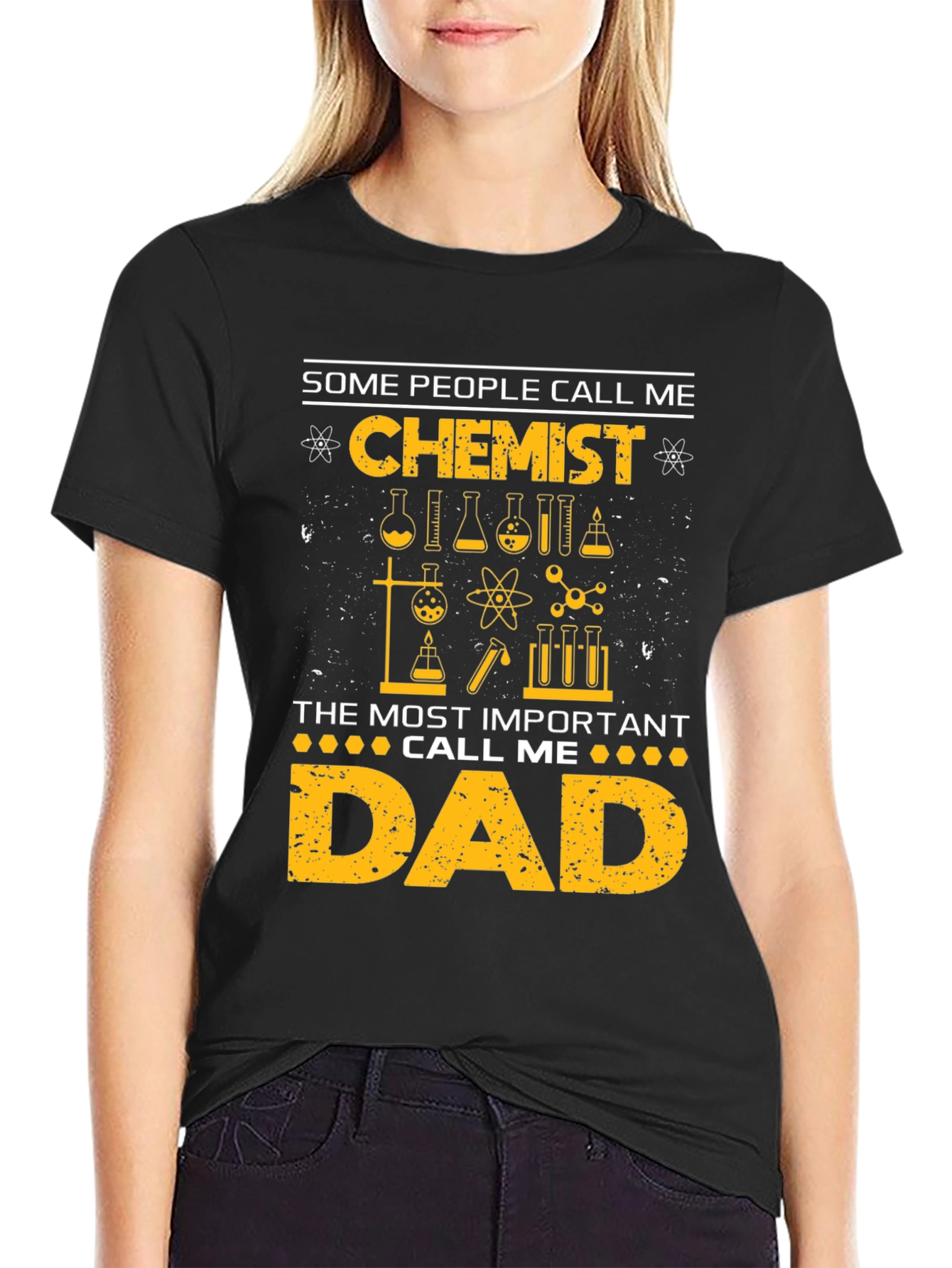 Chemist Dad T-Shirt - Science Fathers Day Gift