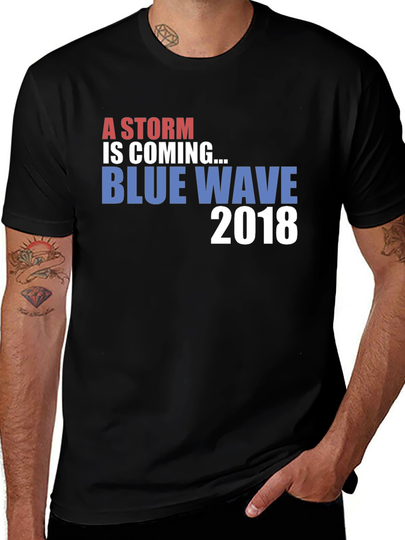 A Storm Is Coming Blue Wave 2018 T-Shirt