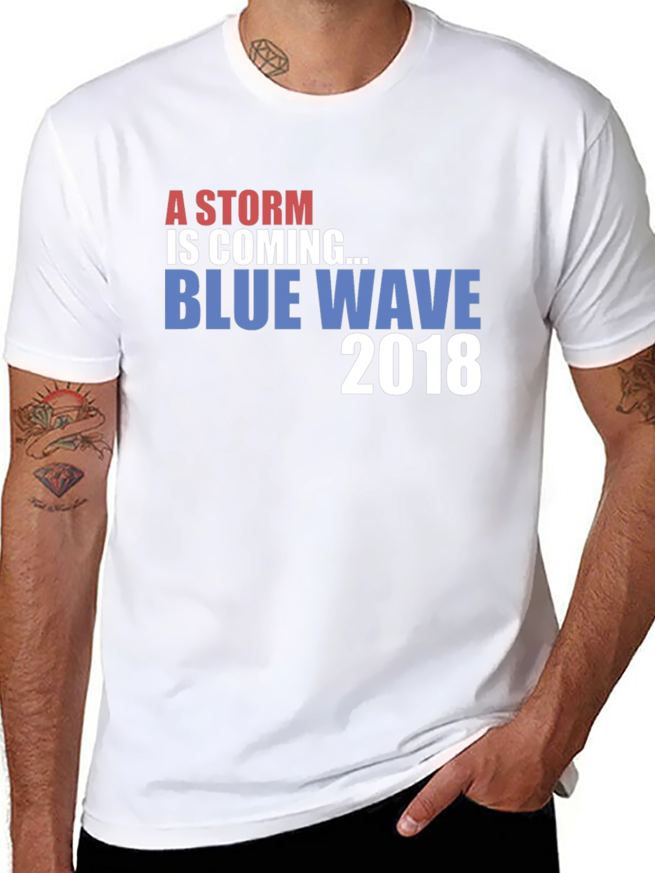 A Storm Is Coming Blue Wave 2018 T-Shirt