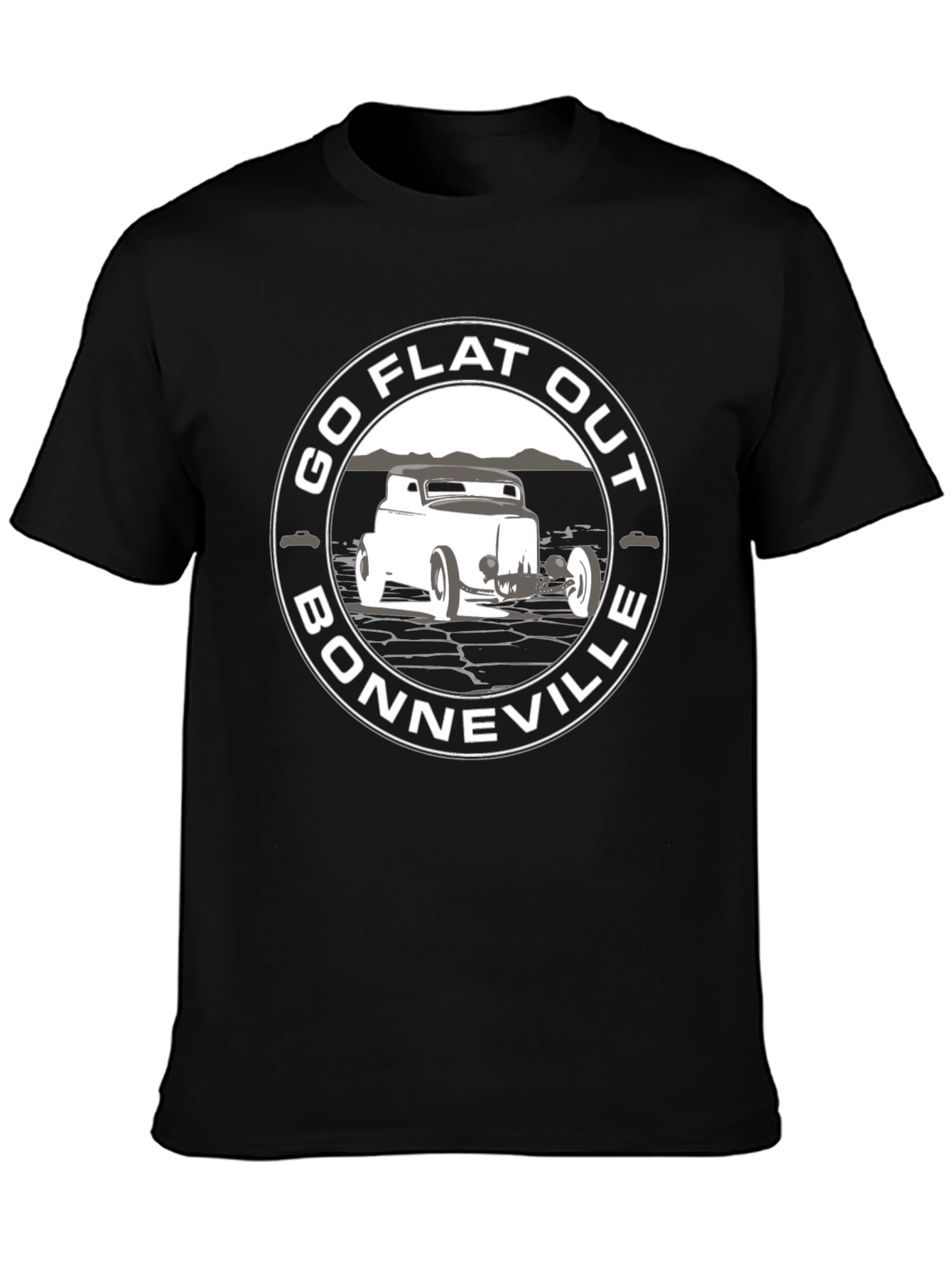 Go Flat Out Bonneville Graphic Tee