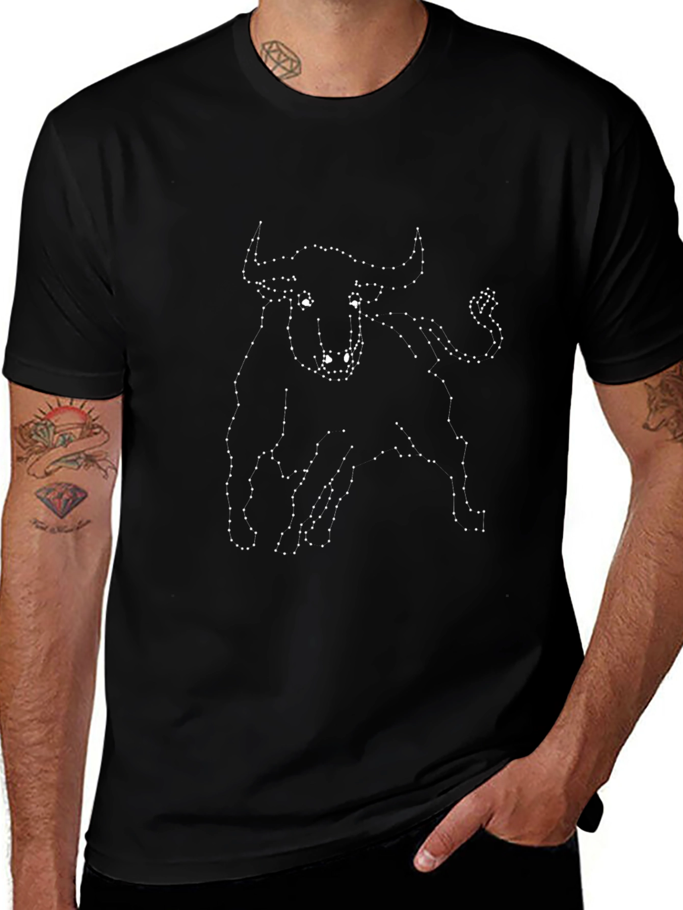 Black Bull Constellation T-Shirt