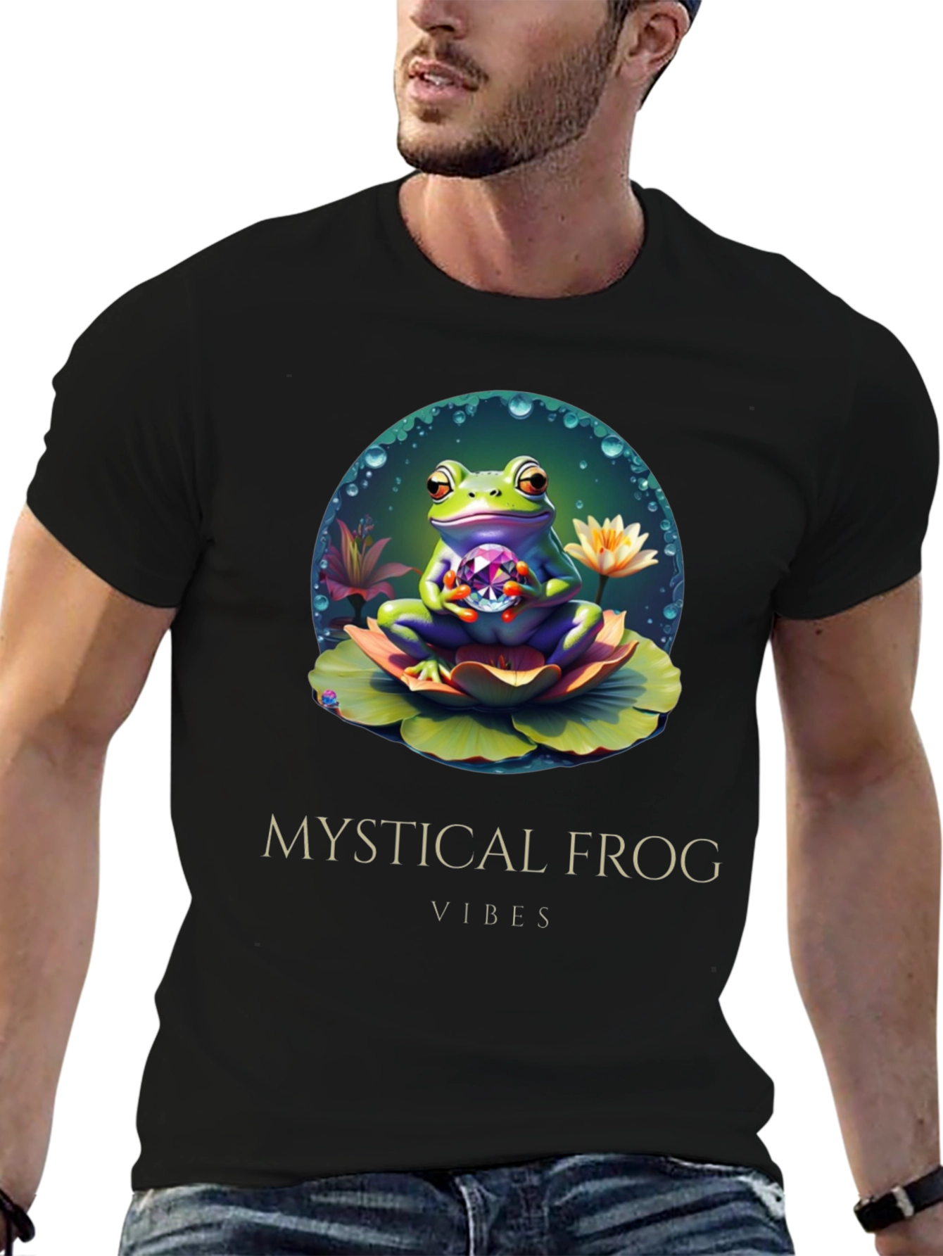 Mystical Frog Vibes T-Shirt