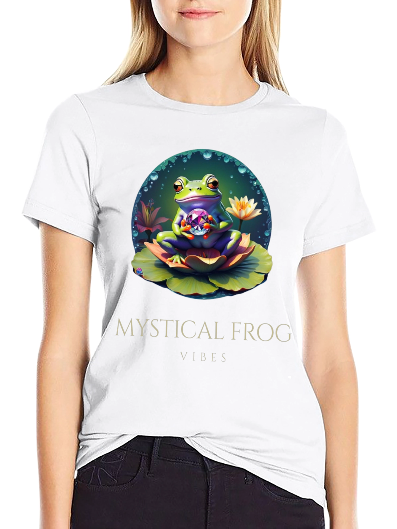 Mystical Frog Vibes T-Shirt