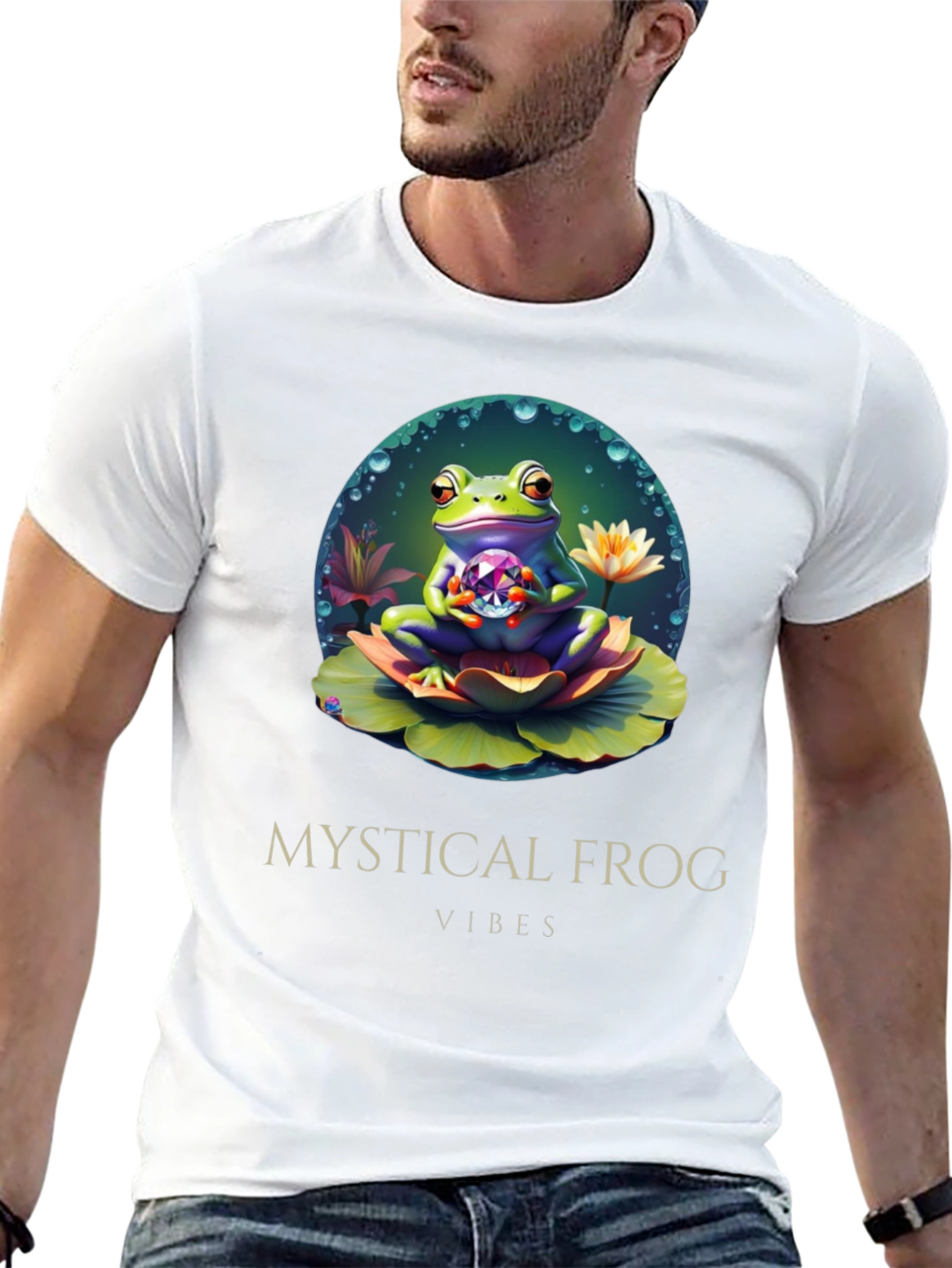 Mystical Frog Vibes T-Shirt