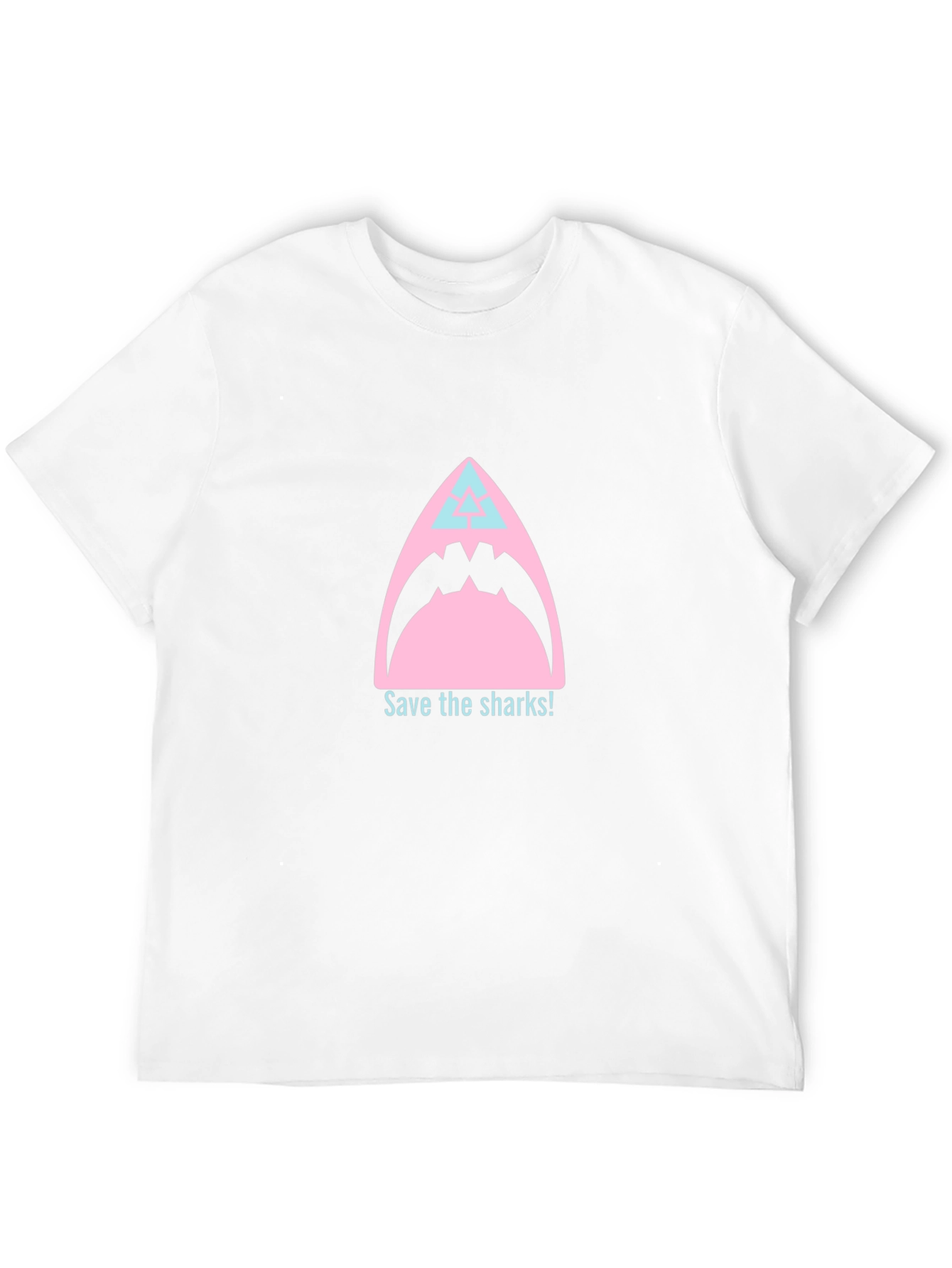 Save the Sharks Graphic Tee - Stylish Conservation