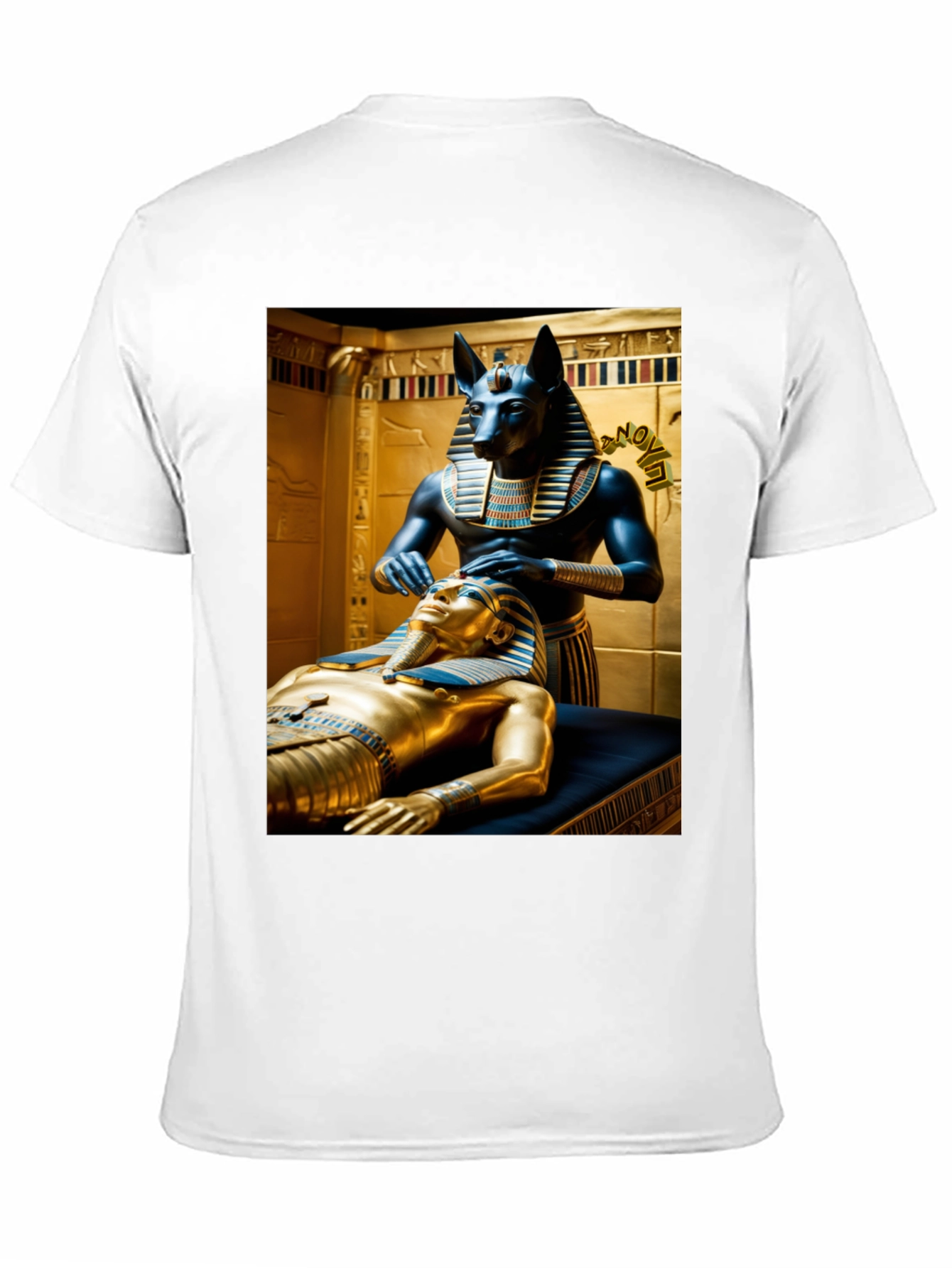Anubis Pharaoh T-Shirt - Egyptian Mythology Graphic Tee