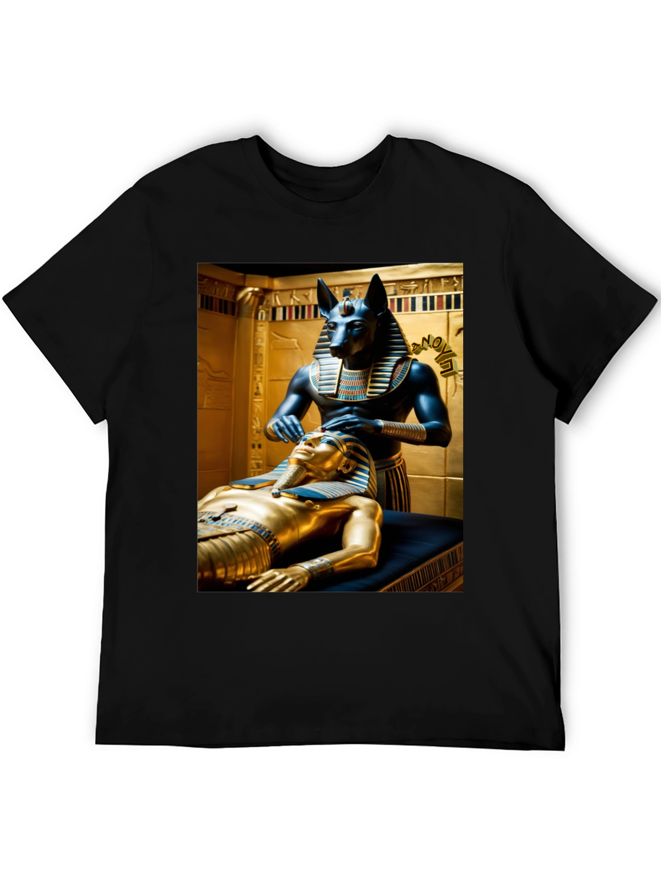 Anubis Pharaoh T-Shirt - Egyptian Mythology Graphic Tee