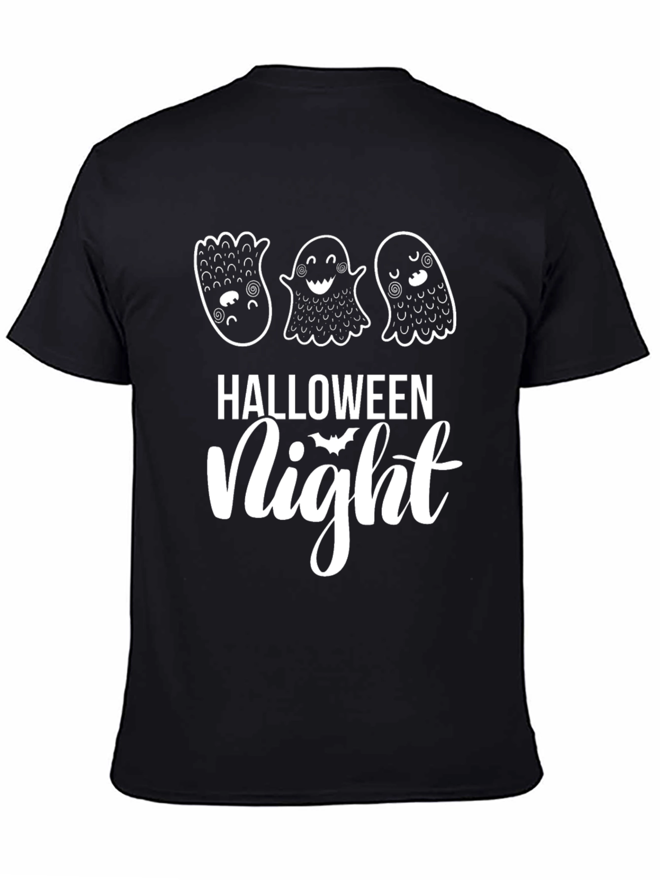 Halloween Night Ghost Graphic Tee