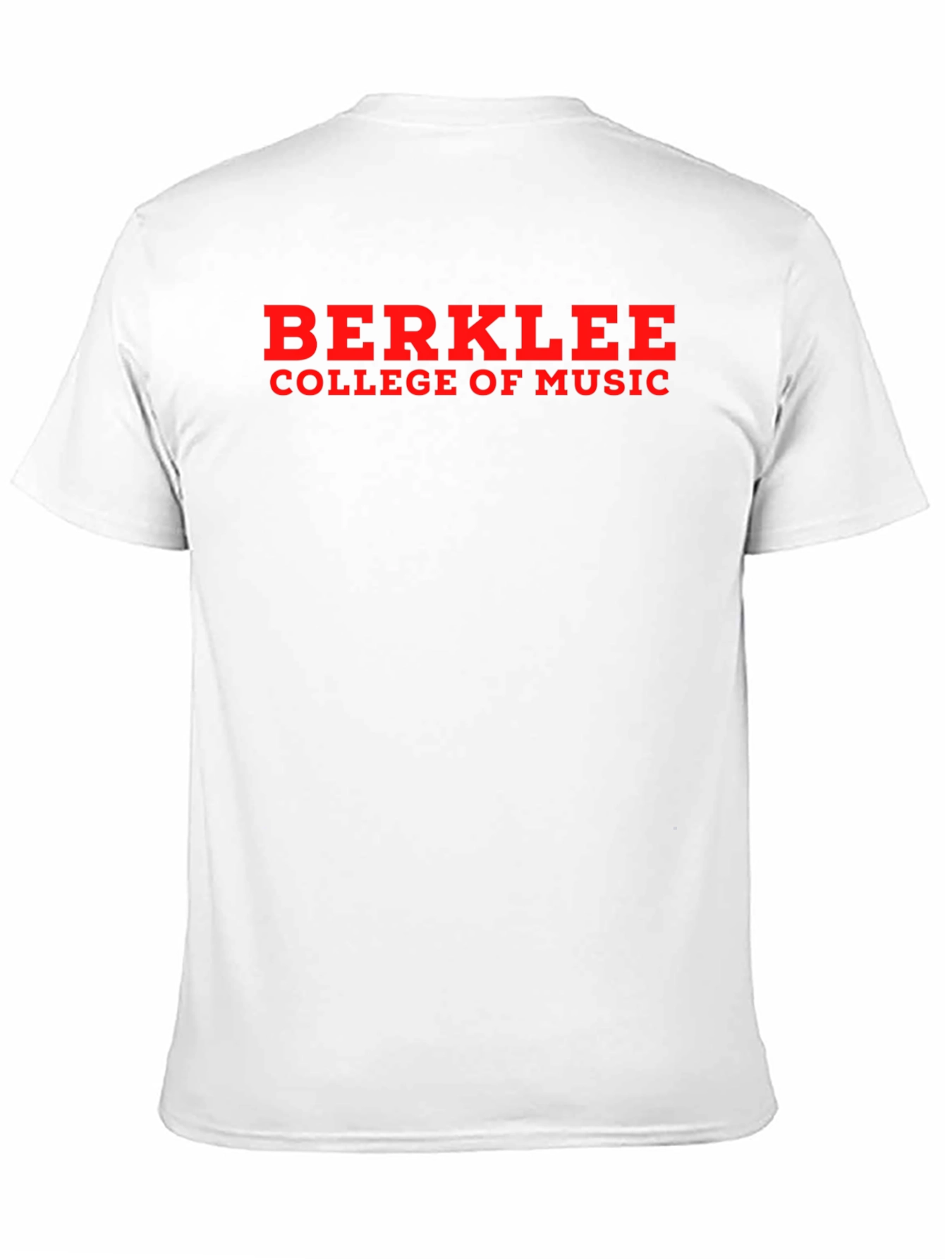 Berklee College of Music T-Shirt - Red on Black