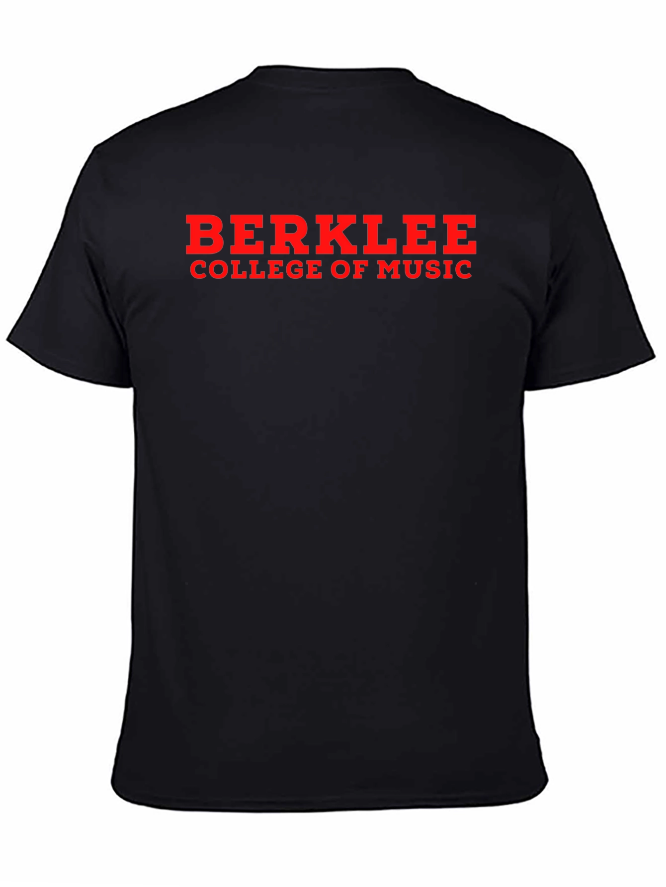Berklee College of Music T-Shirt - Red on Black