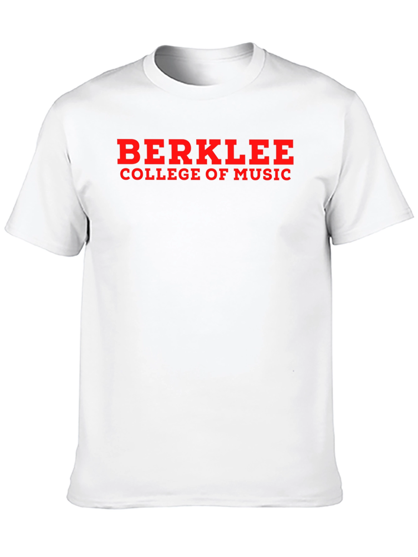 Berklee College of Music T-Shirt - Red on Black
