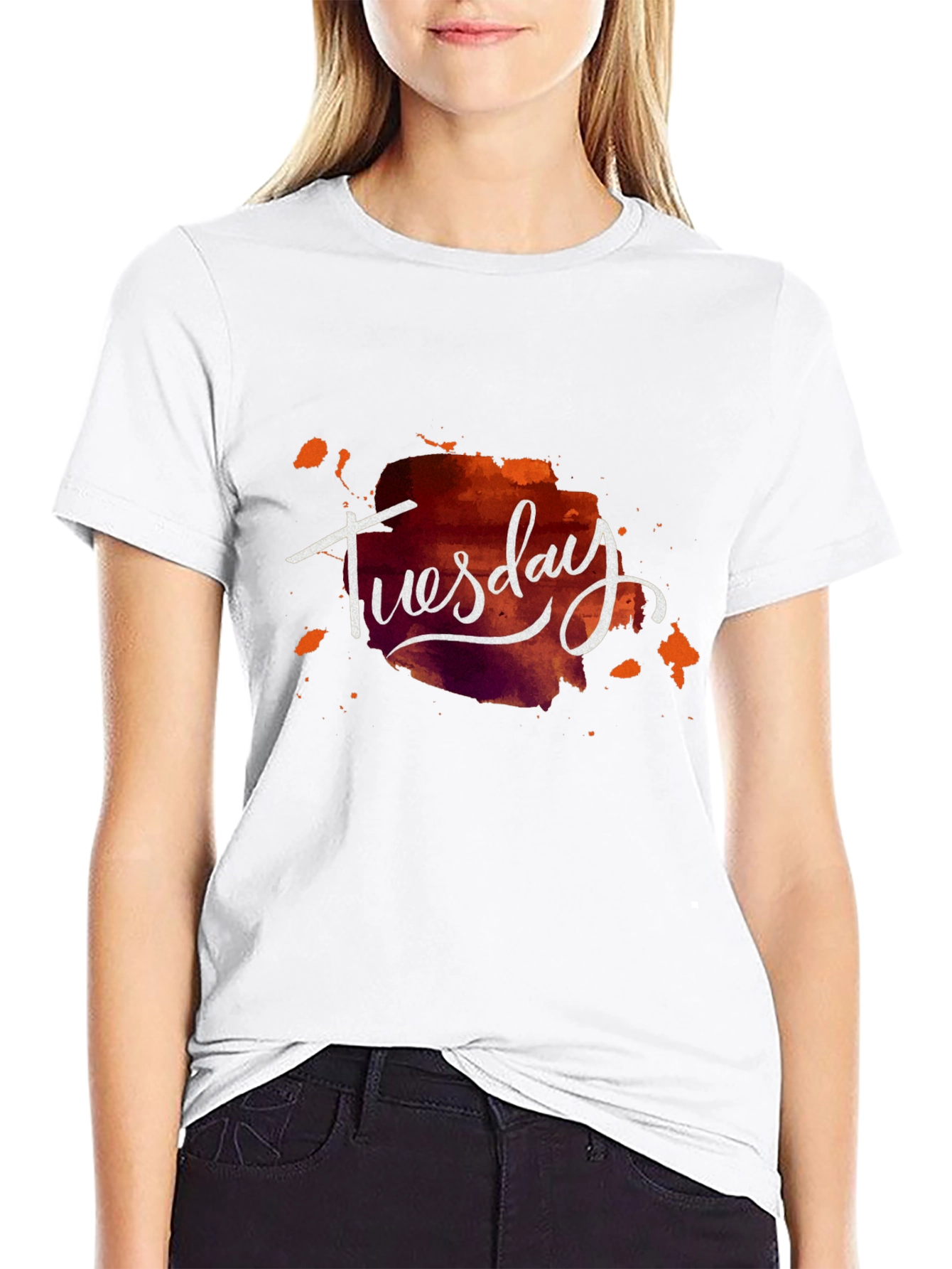 Tuesday Graphic Tee - Stylish Mens Black T-Shirt