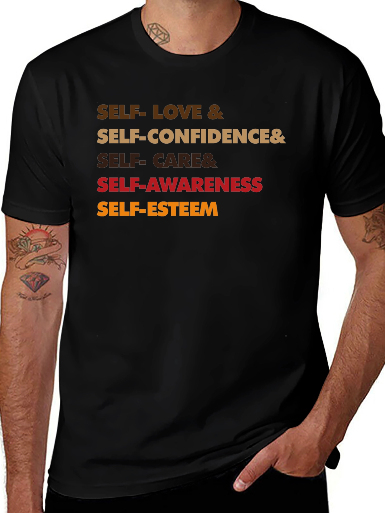 Self-Love & Confidence Graphic T-Shirt