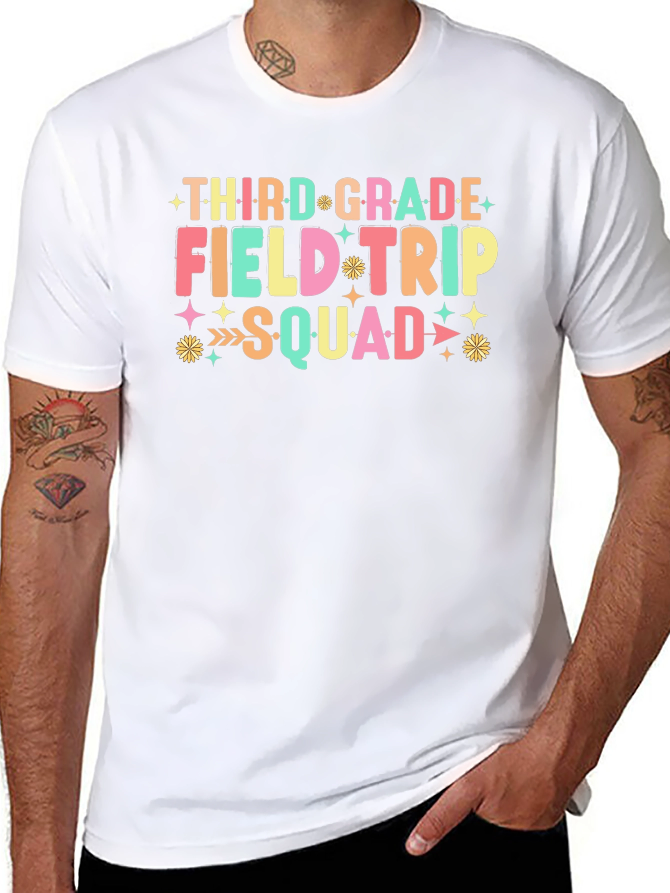 Third Grade Field Trip Squad T-Shirt