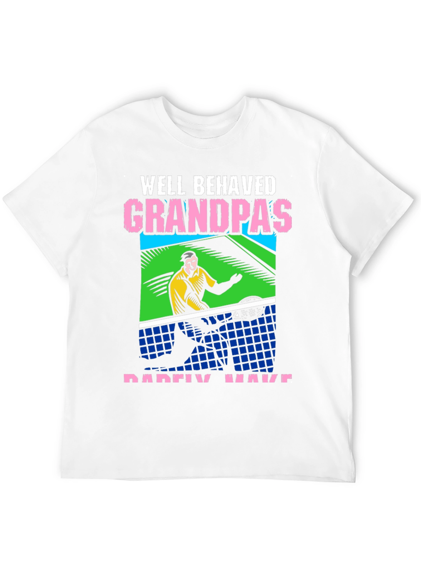 Well Behaved Grandpas Table Tennis T-Shirt