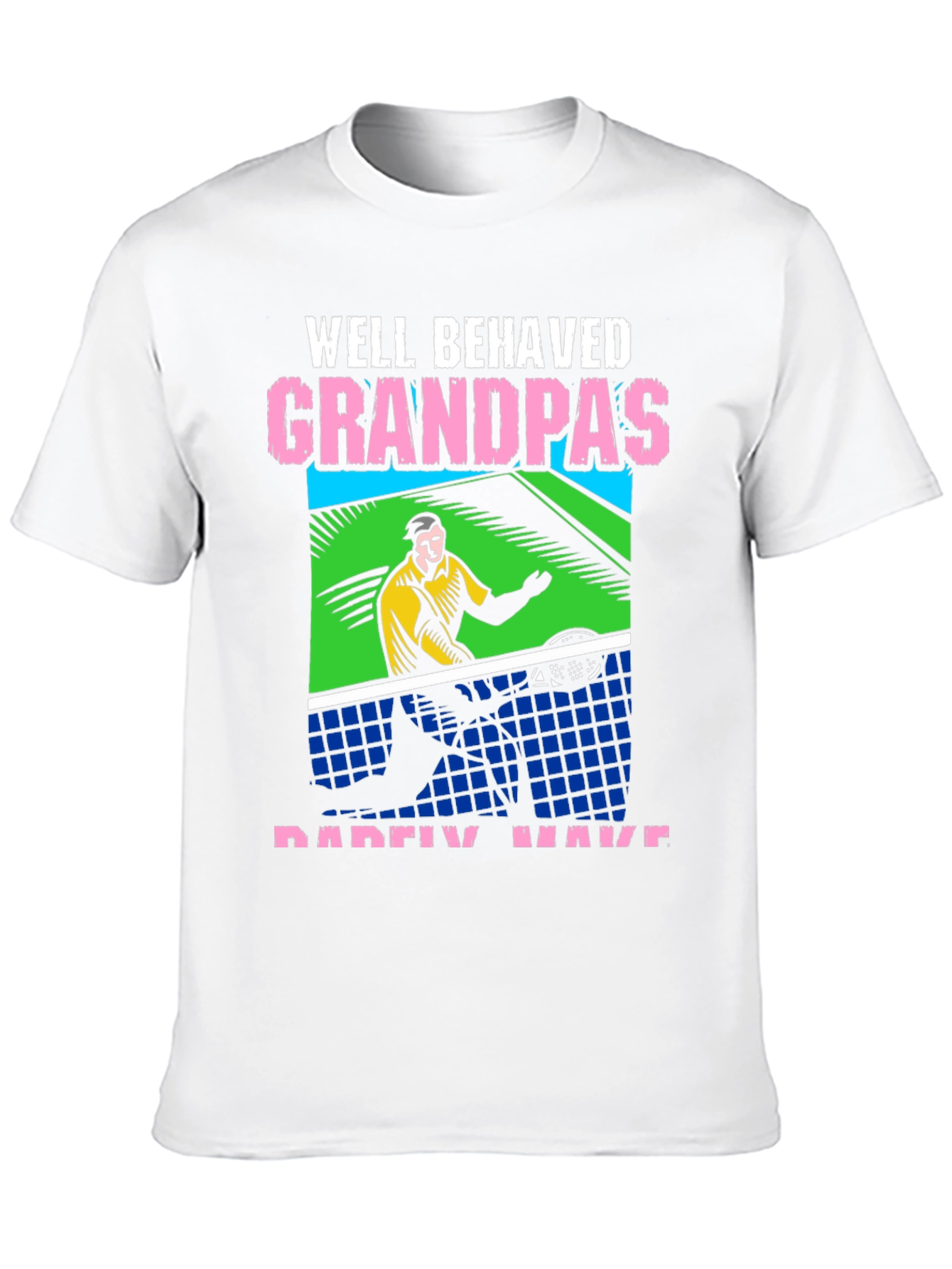 Well Behaved Grandpas Table Tennis T-Shirt