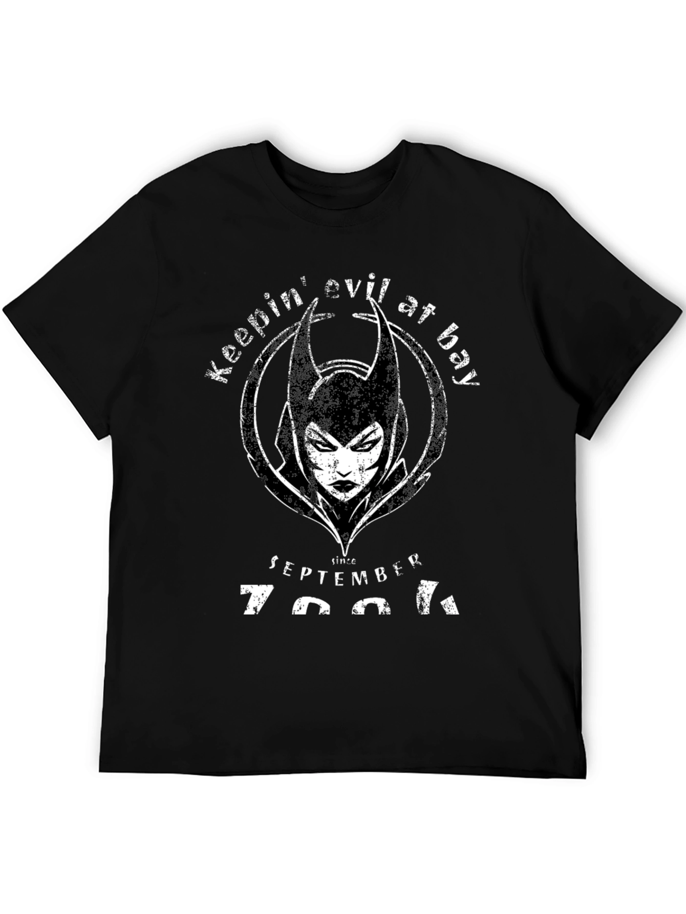 Keeping Evil at Bay Black T-Shirt