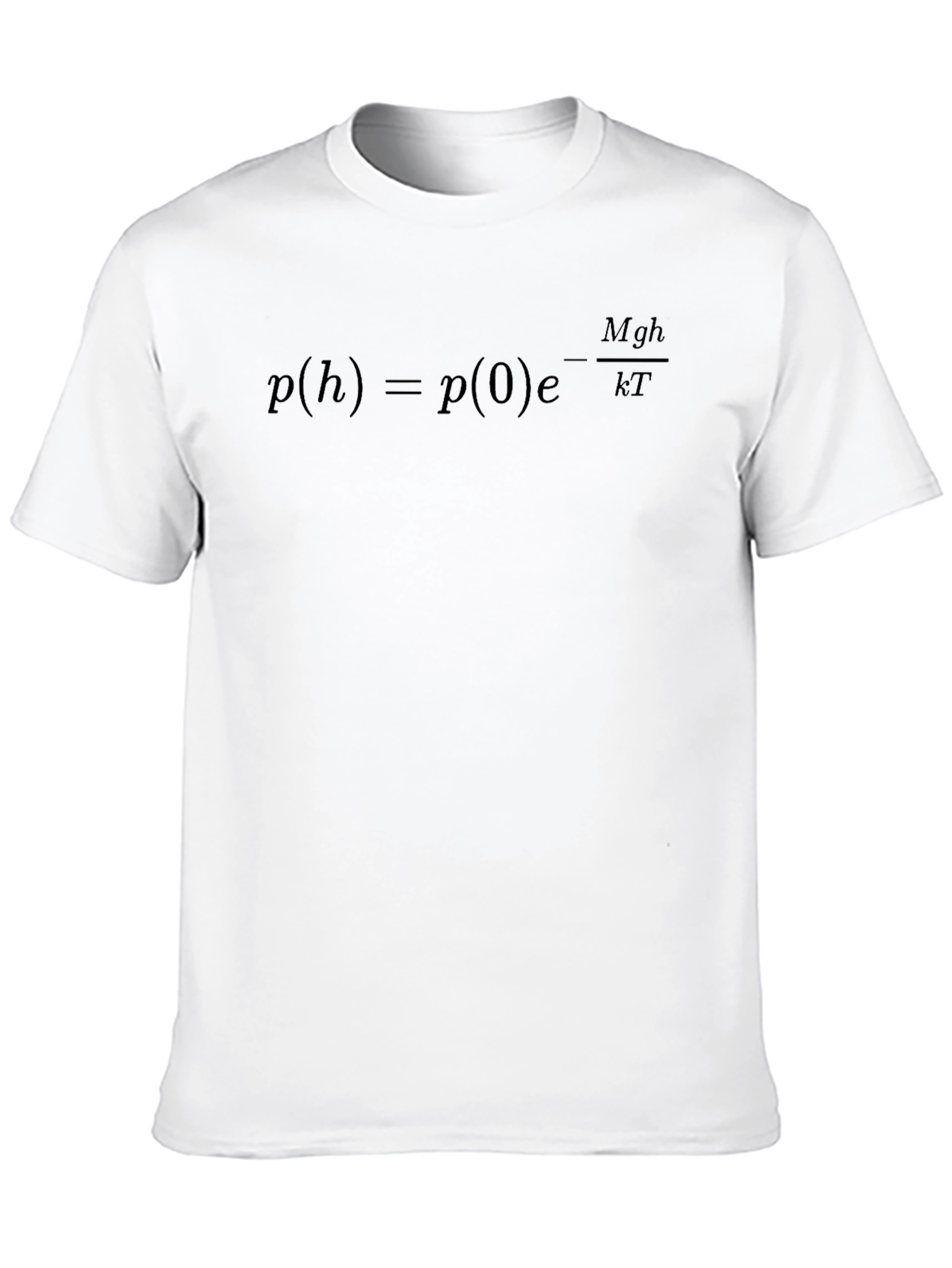 Physics Equation Graphic Tee - Pressure Altitude Formula