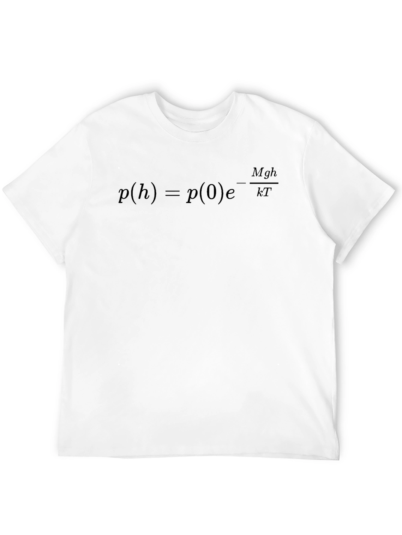 Physics Equation Graphic Tee - Pressure Altitude Formula