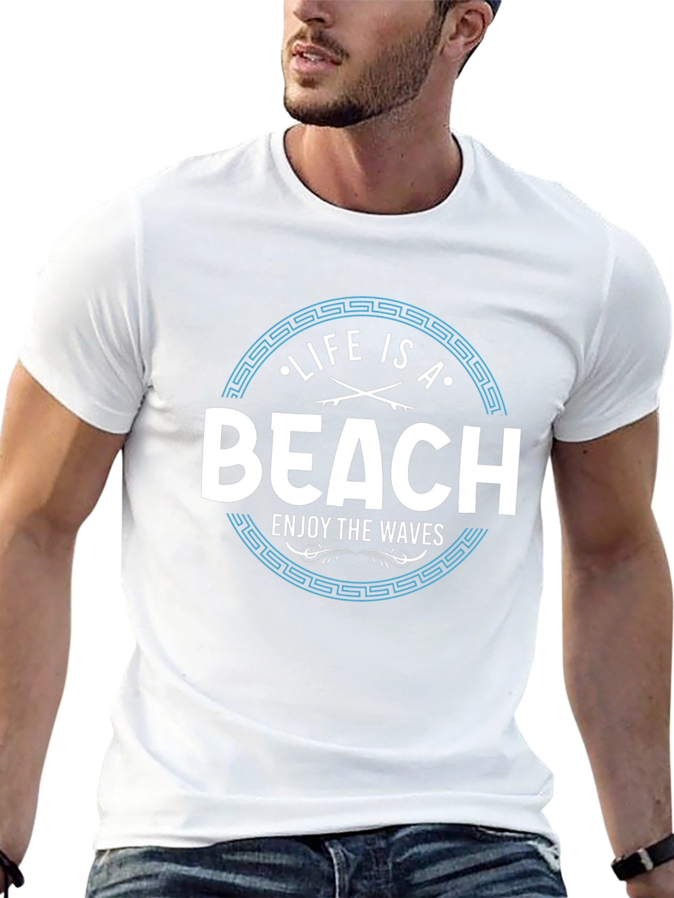 Life Is A Beach T-Shirt - Enjoy the Waves!