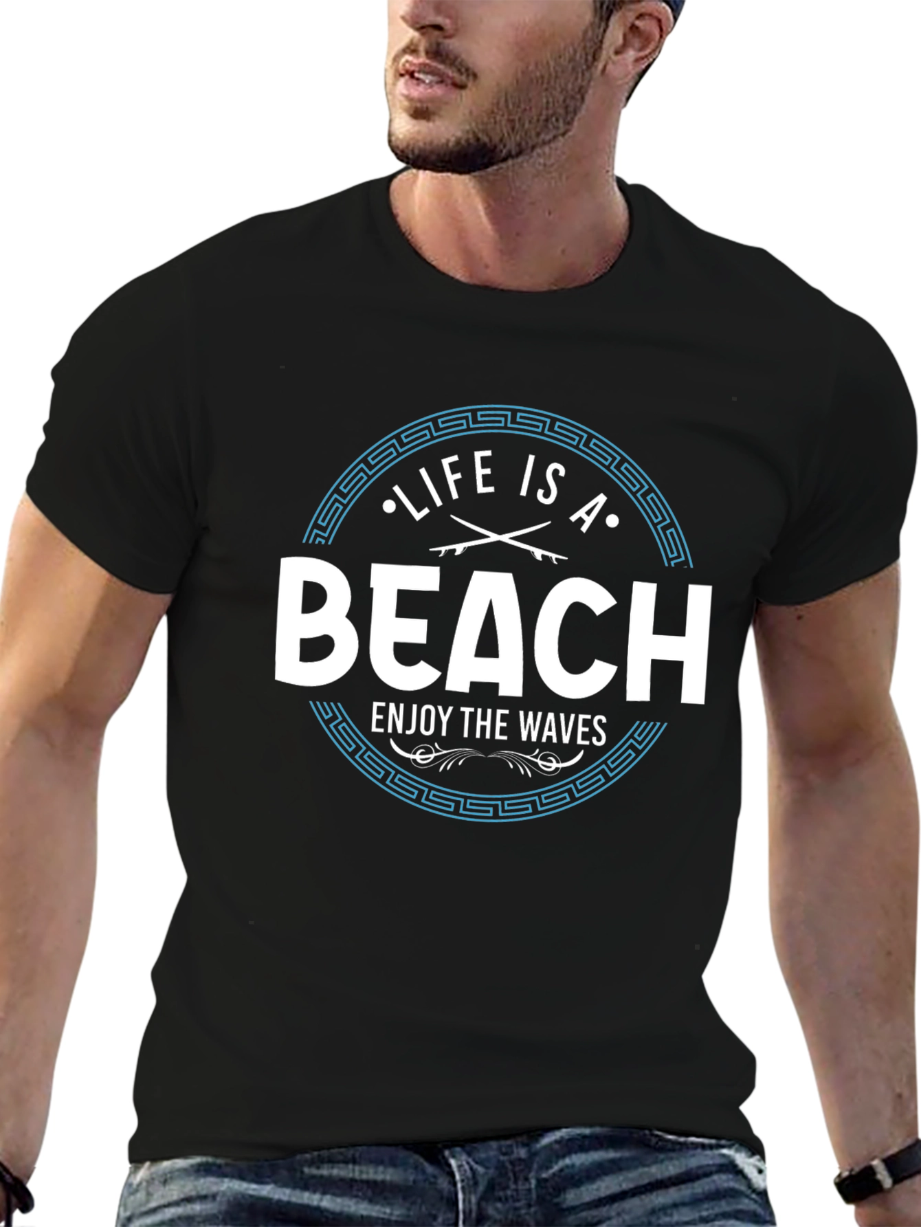 Life Is A Beach T-Shirt - Enjoy the Waves!