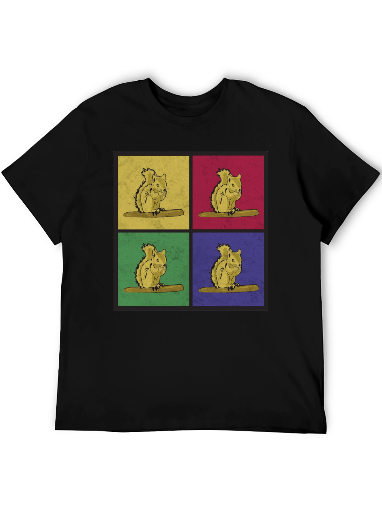 Pop Art Squirrel Graphic Tee