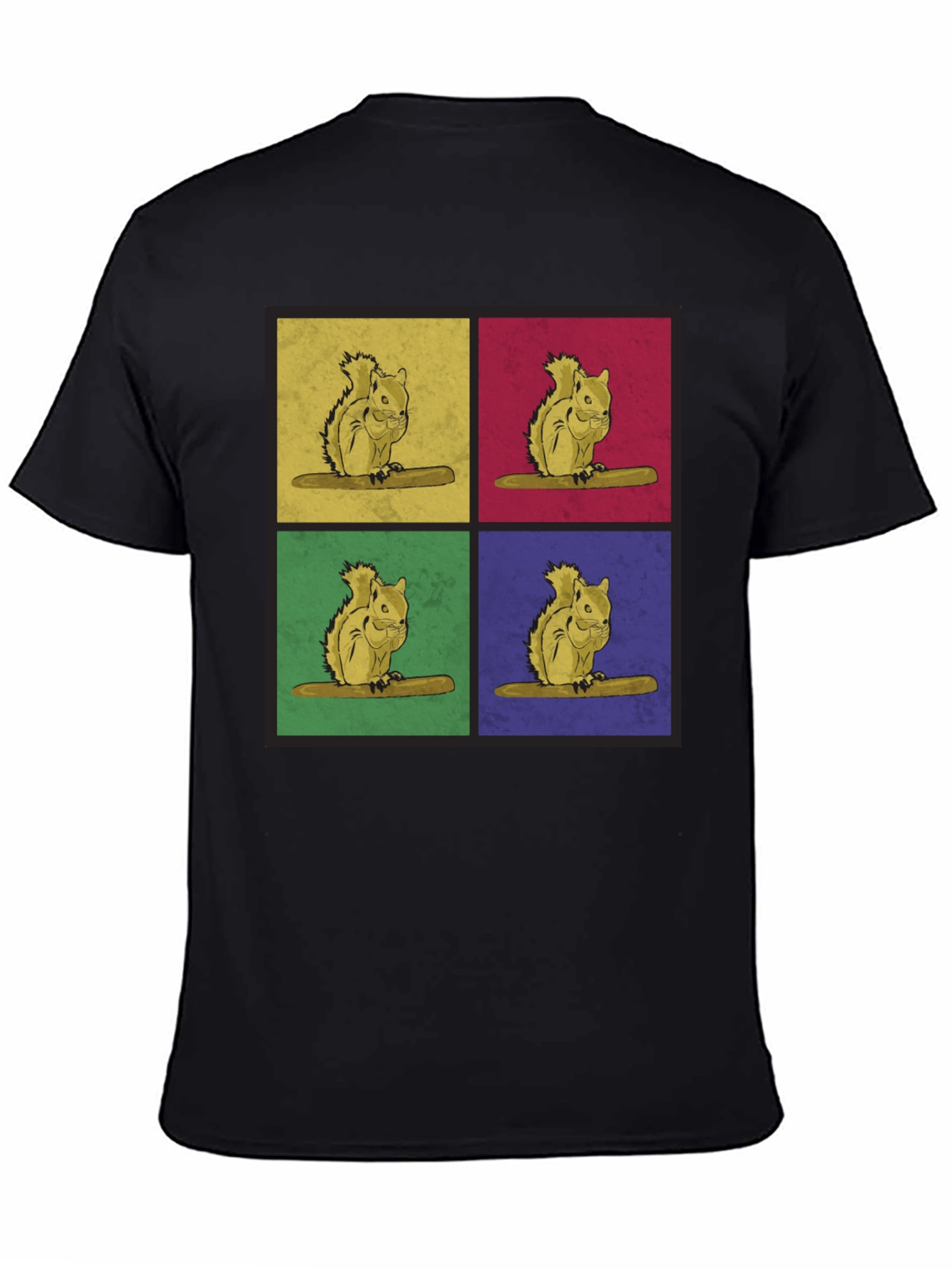 Pop Art Squirrel Graphic Tee