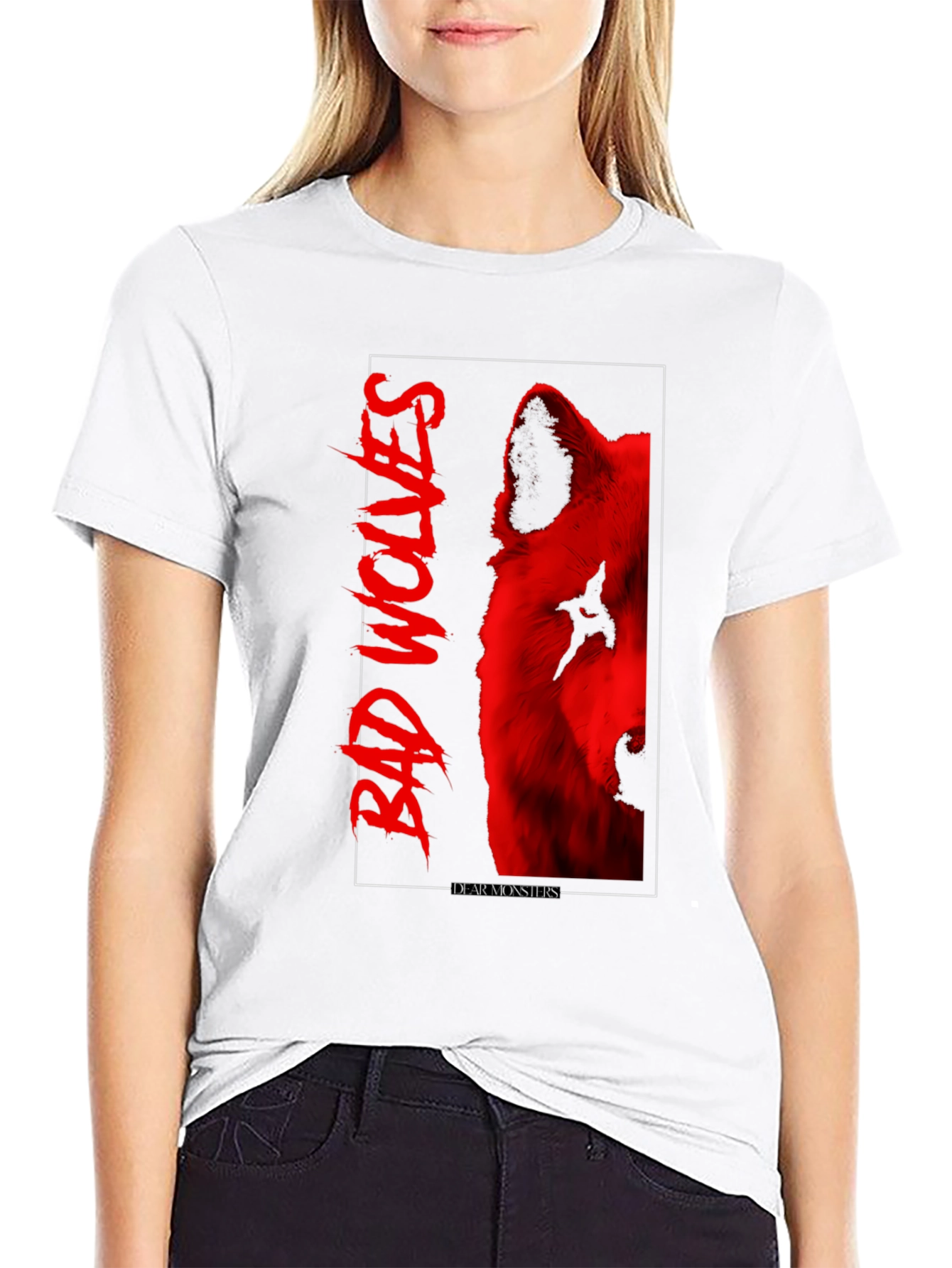 Bad Wolves T-Shirt - Dear Monsters Design
