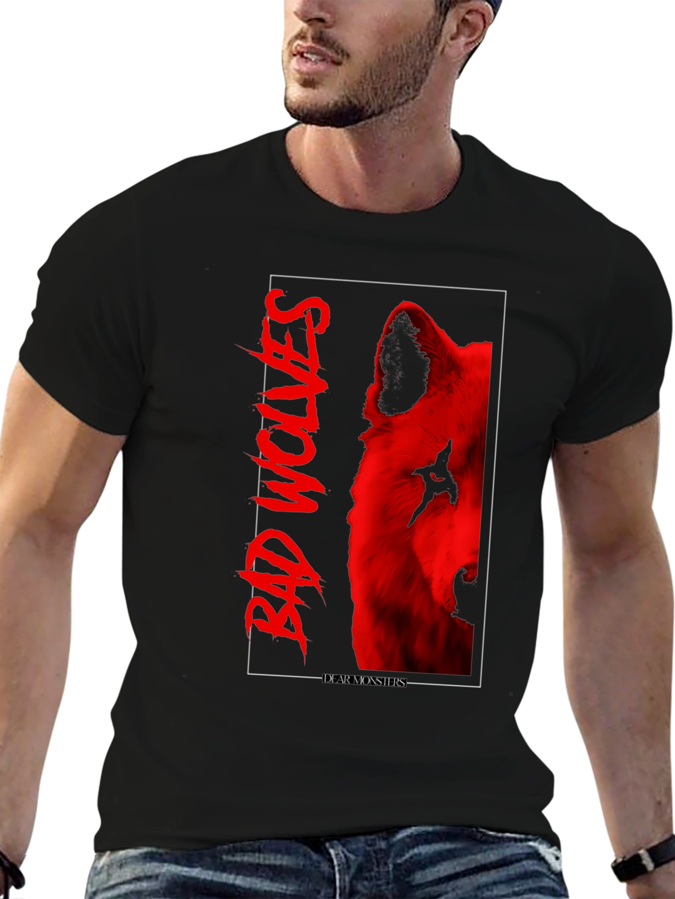 Bad Wolves T-Shirt - Dear Monsters Design