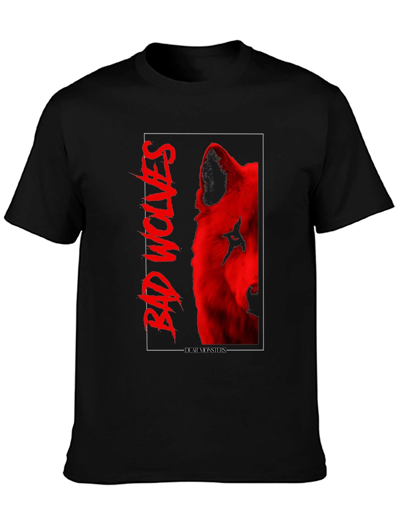 Bad Wolves T-Shirt - Dear Monsters Design