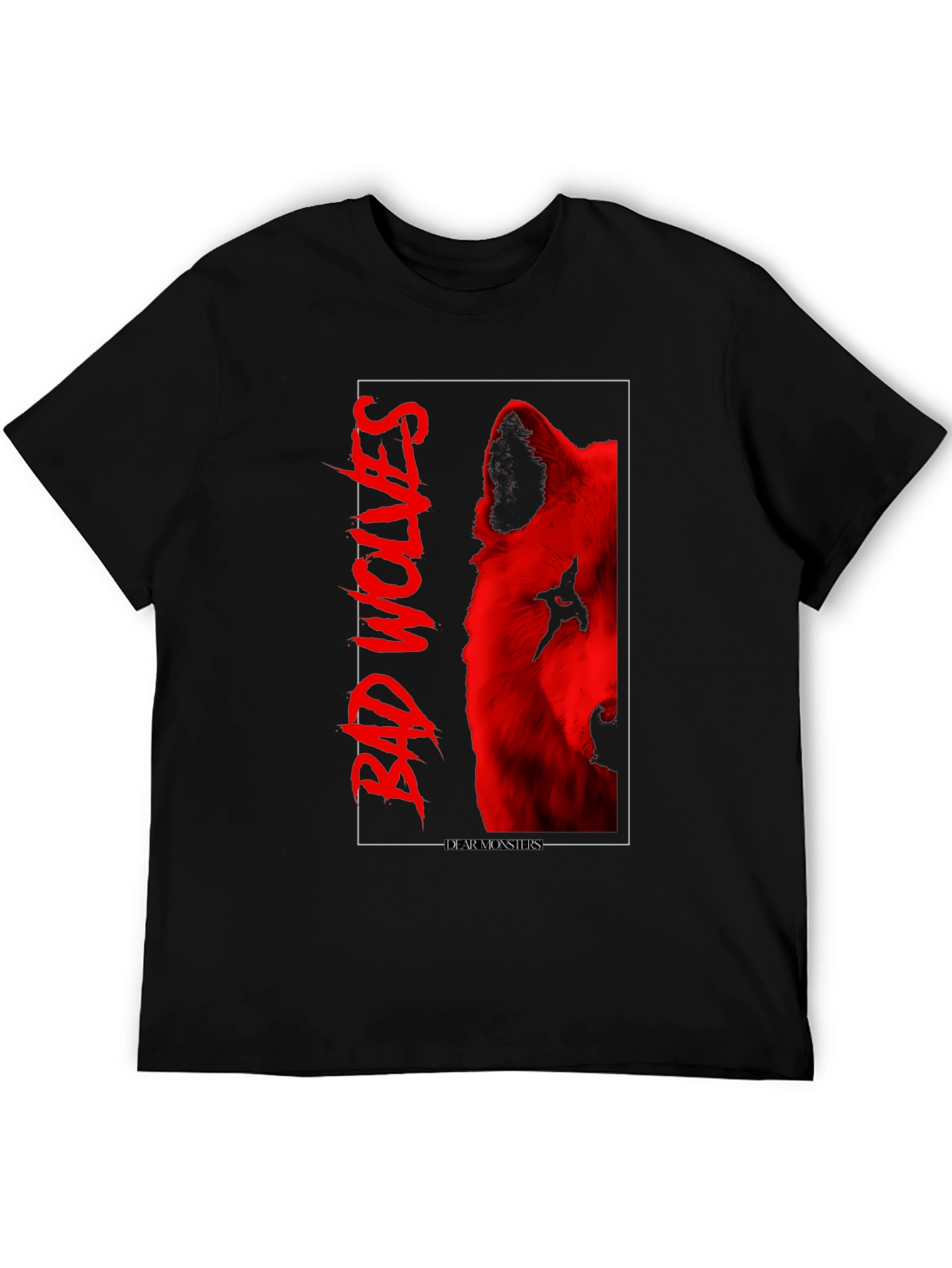 Bad Wolves T-Shirt - Dear Monsters Design