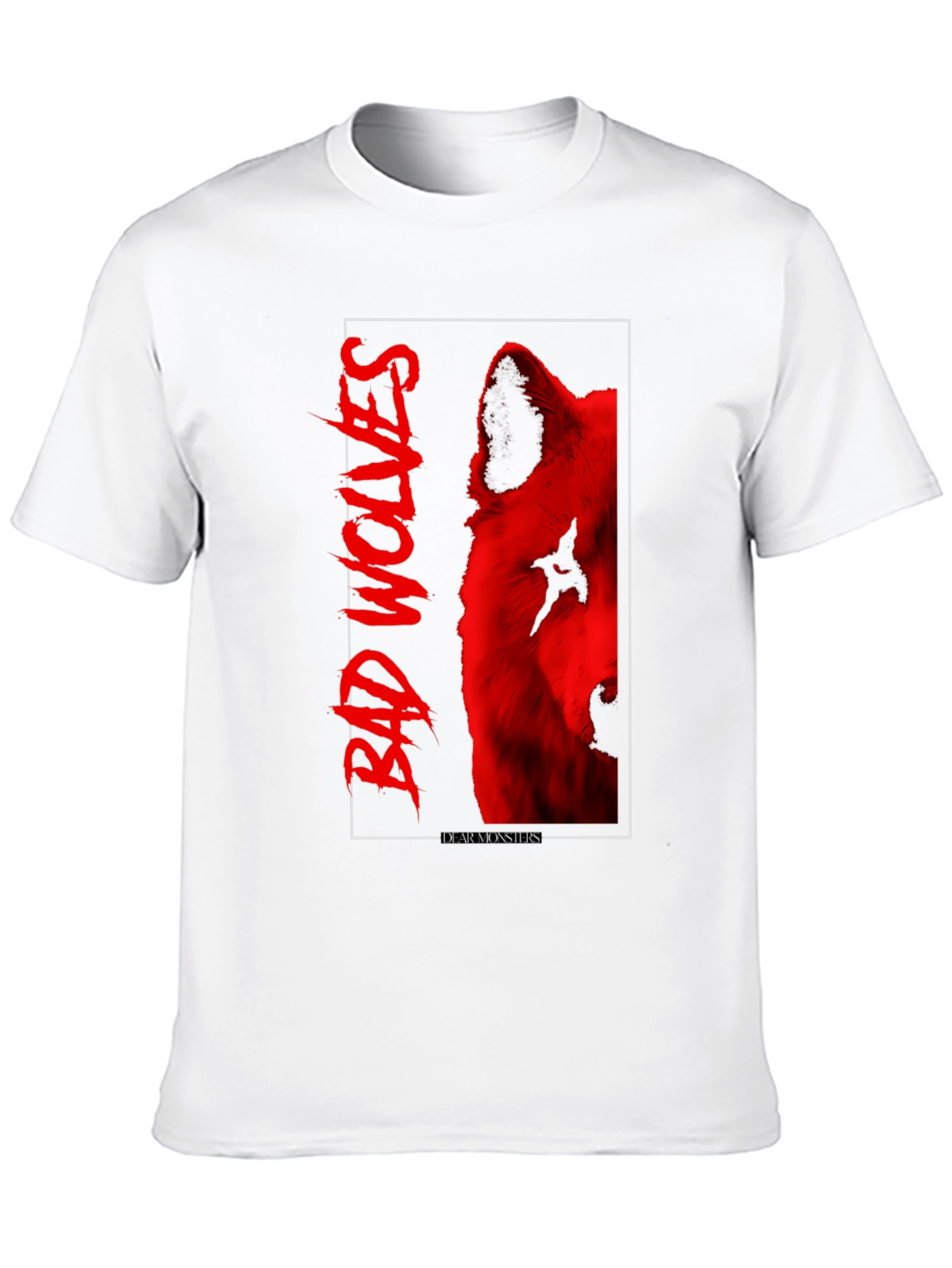Bad Wolves T-Shirt - Dear Monsters Design