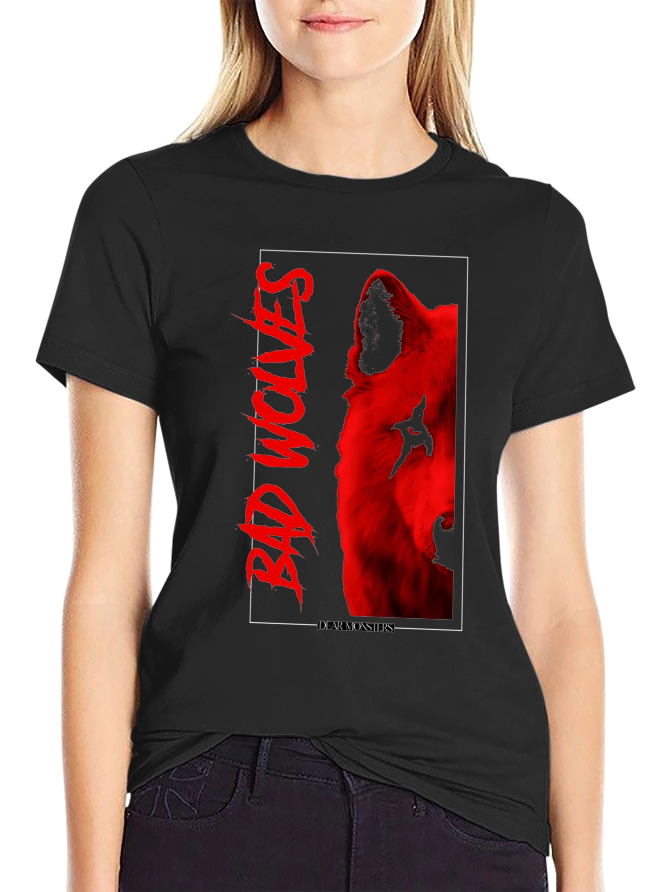Bad Wolves T-Shirt - Dear Monsters Design