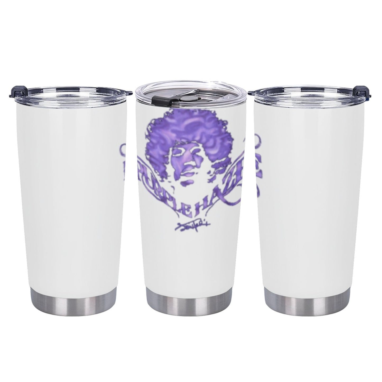Reusable Insulated Graphic Tumbler - Stainless Steel Leak-Proof Drinkware