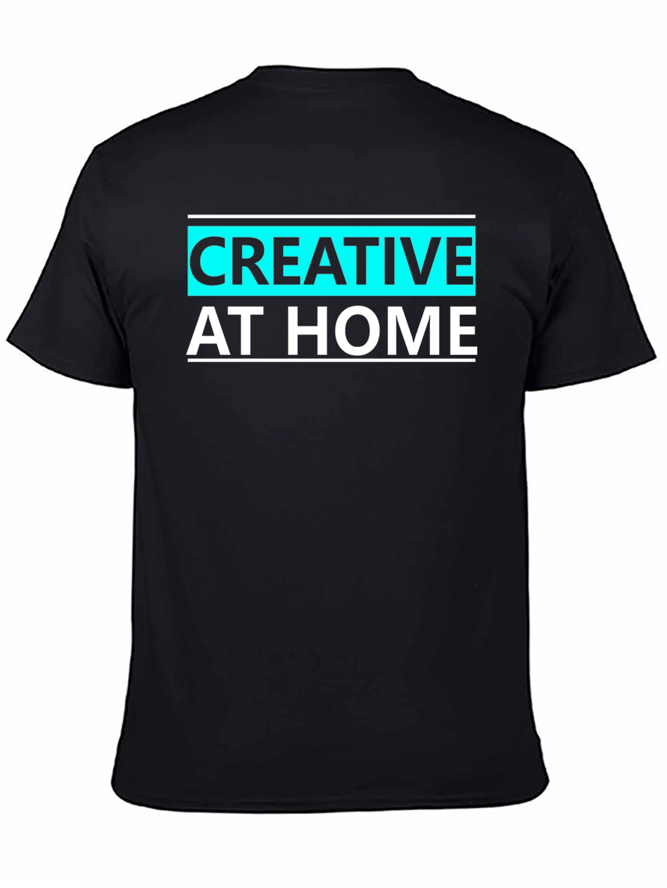 Creative at Home Black T-Shirt