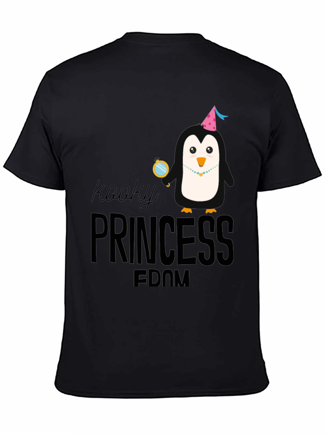 Kooky Princess-Dom Black T-Shirt