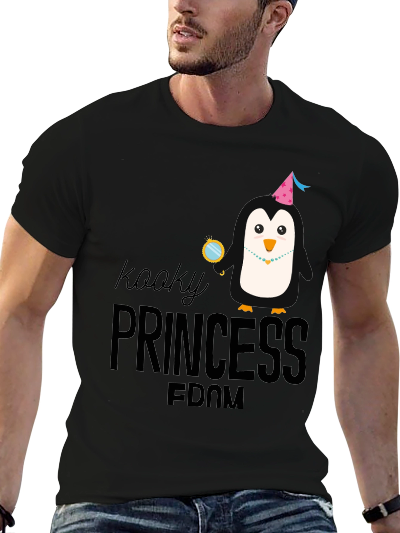 Kooky Princess-Dom Black T-Shirt