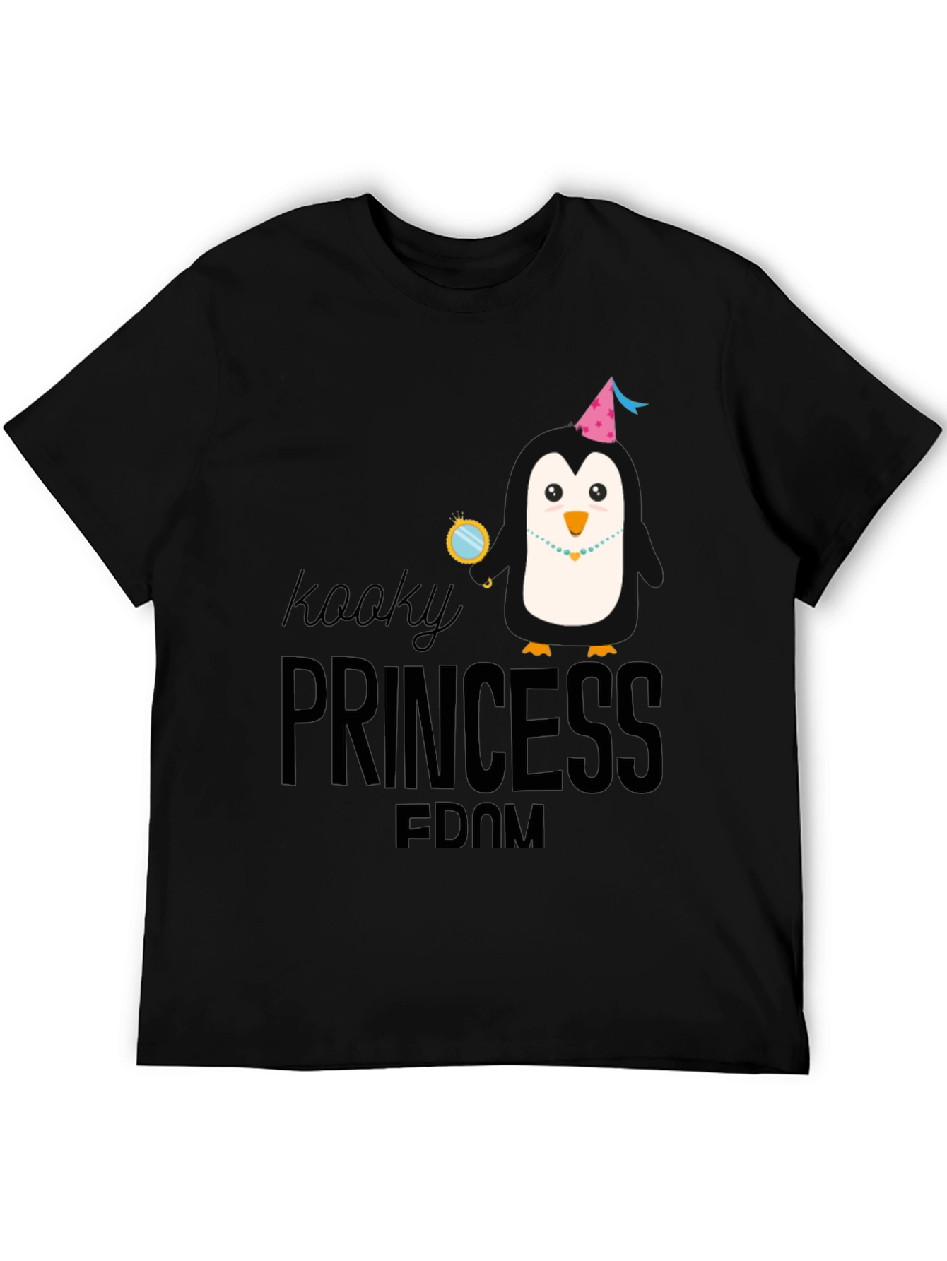 Kooky Princess-Dom Black T-Shirt