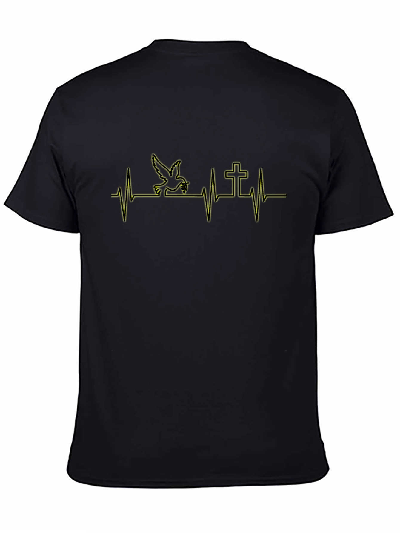 Dove and Cross Heartbeat T-Shirt
