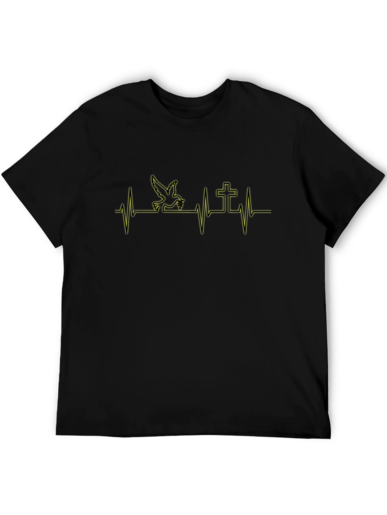 Dove and Cross Heartbeat T-Shirt