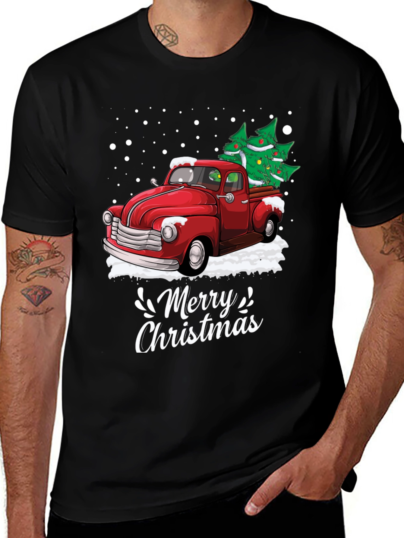 Christmas Truck Graphic Tee