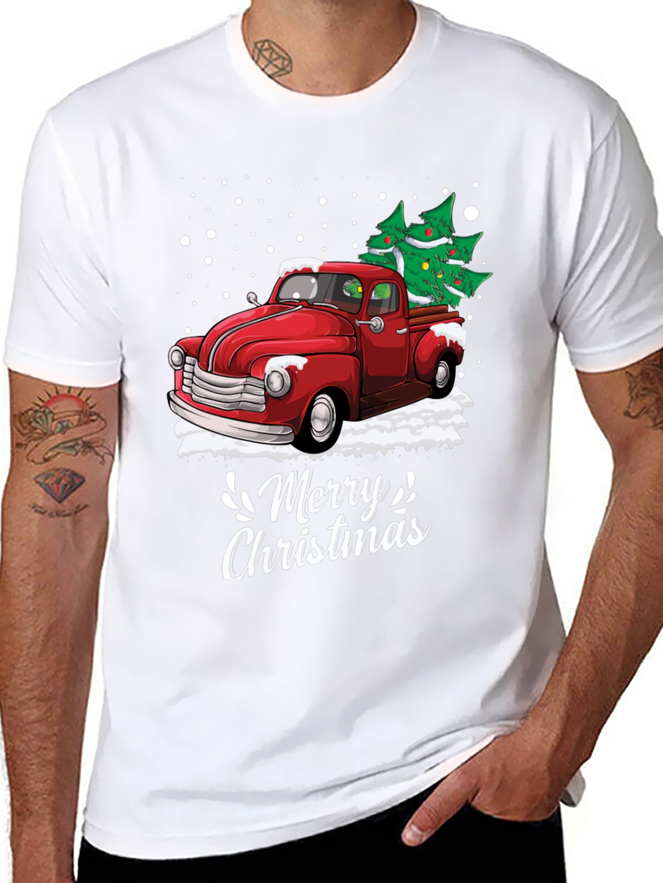Christmas Truck Graphic Tee