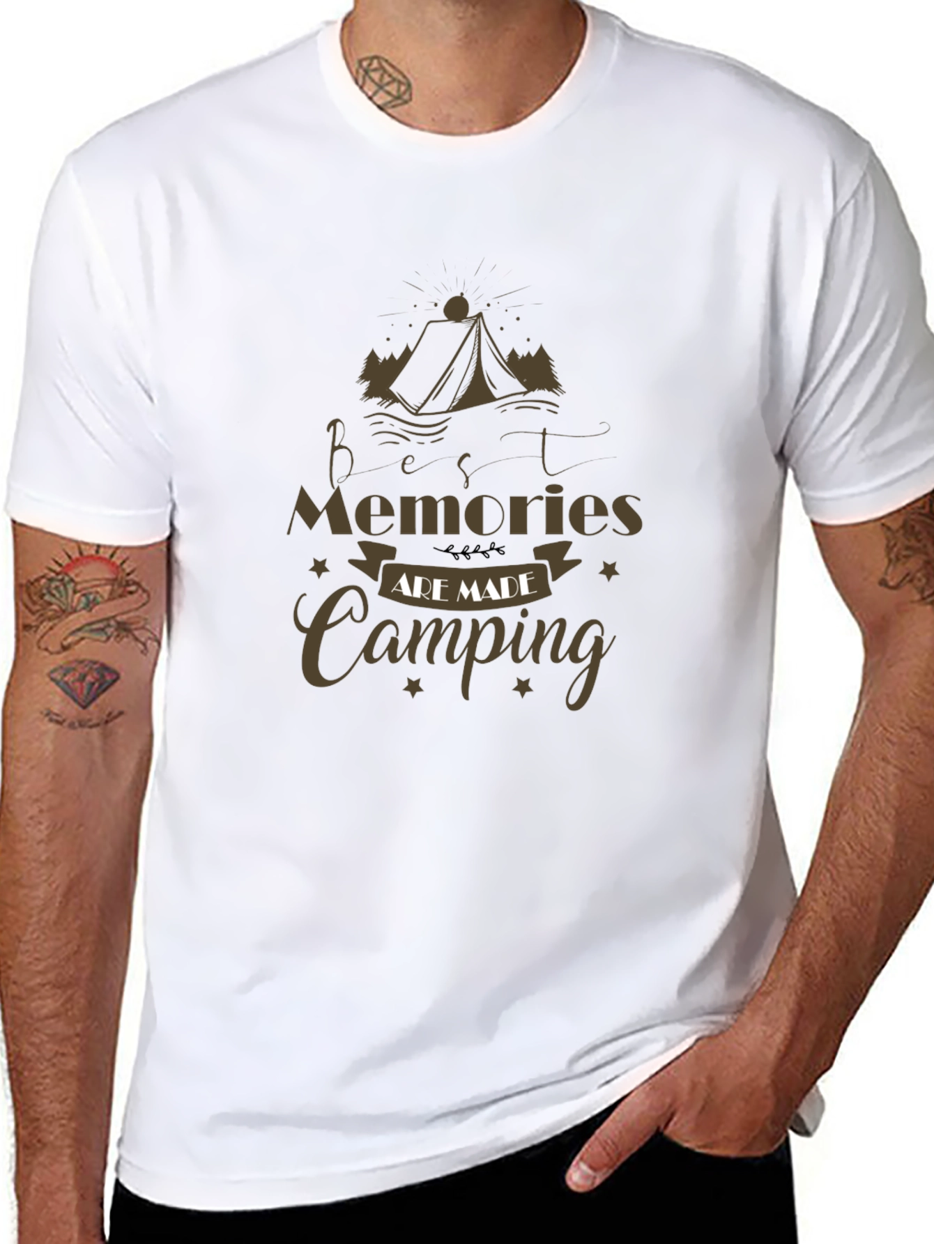 Camping Memories Graphic T-Shirt - Adventure Apparel
