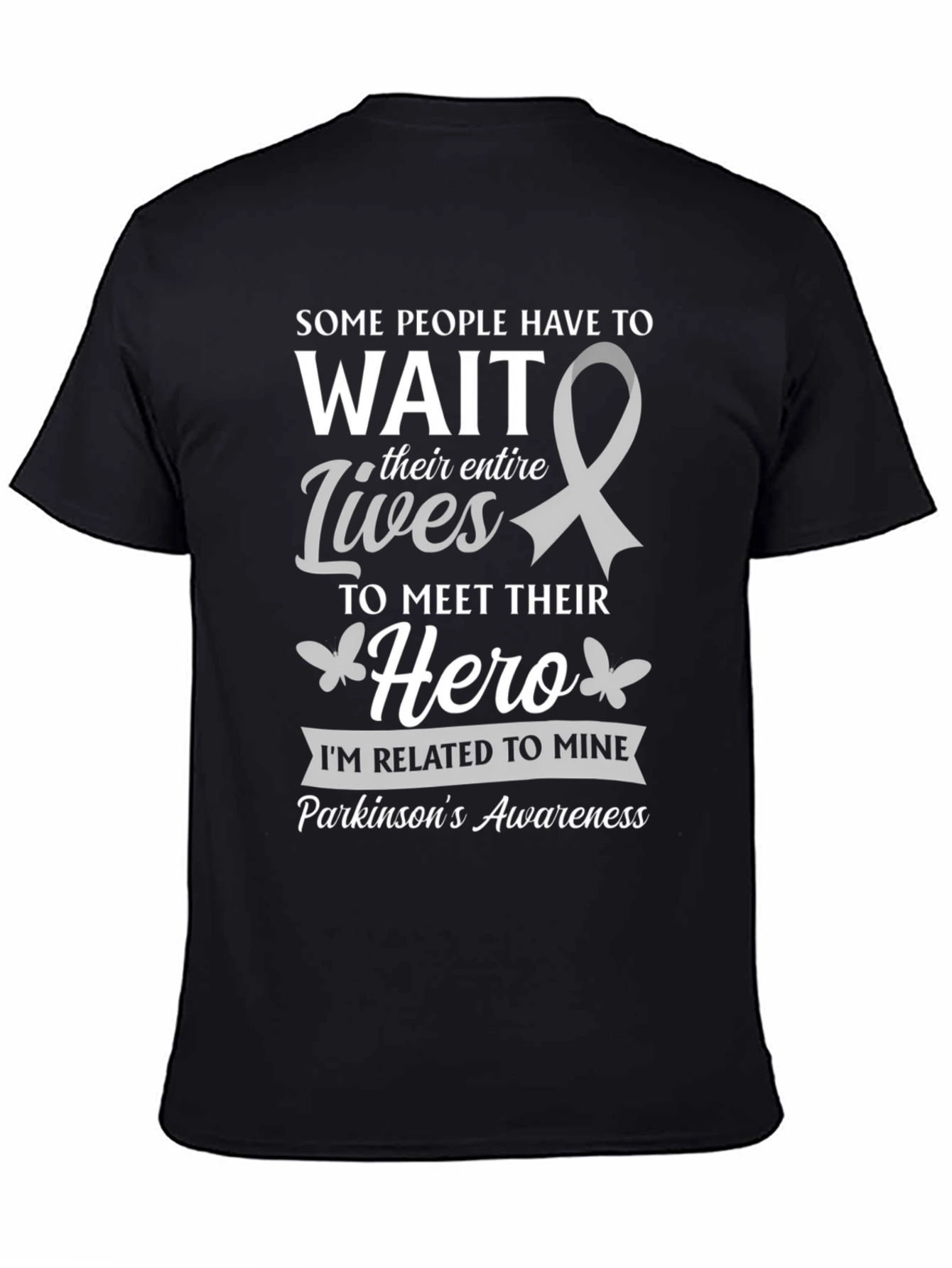 Parkinsons Awareness T-Shirt Hero Related