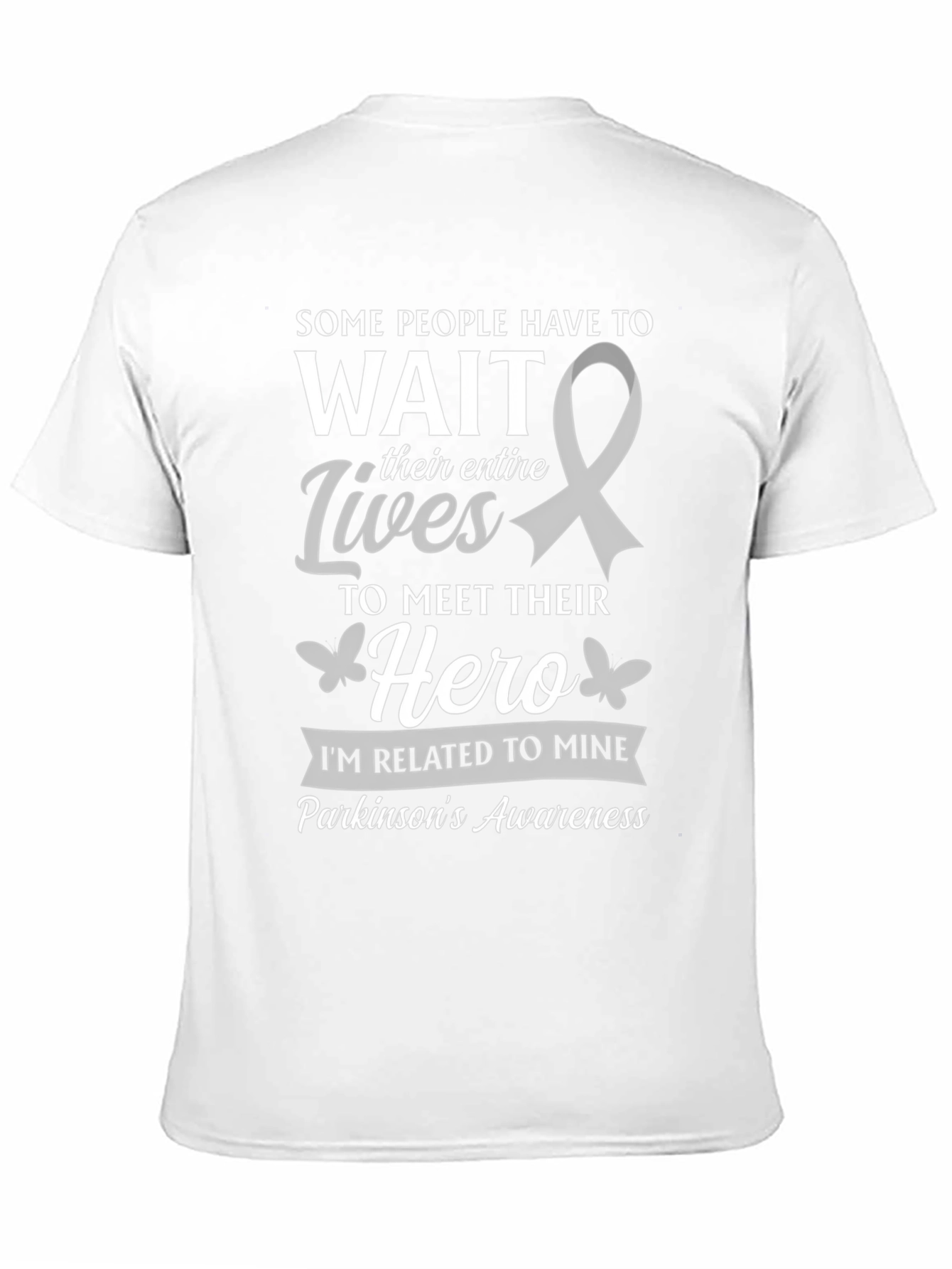 Parkinsons Awareness T-Shirt Hero Related