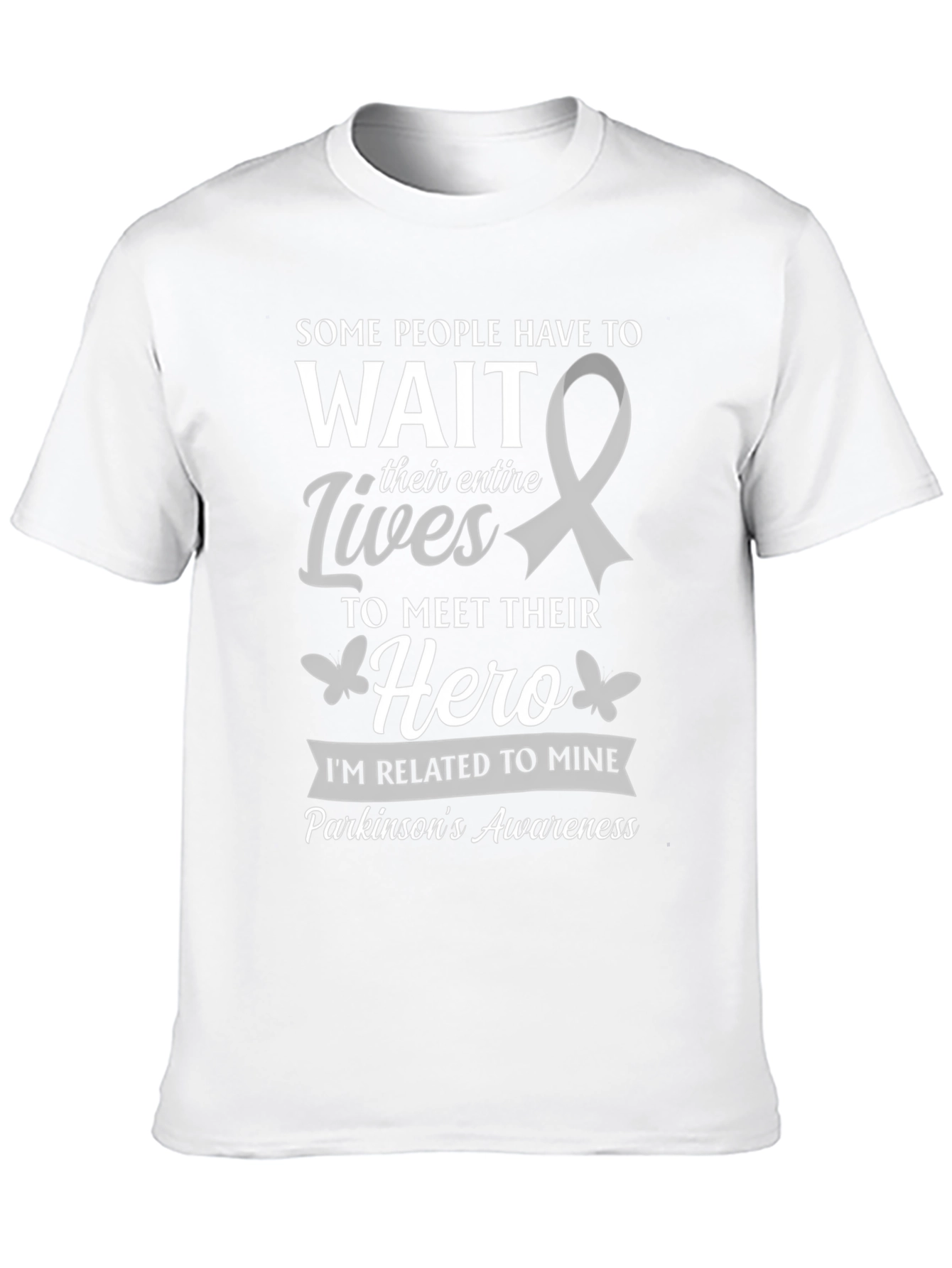 Parkinsons Awareness T-Shirt Hero Related